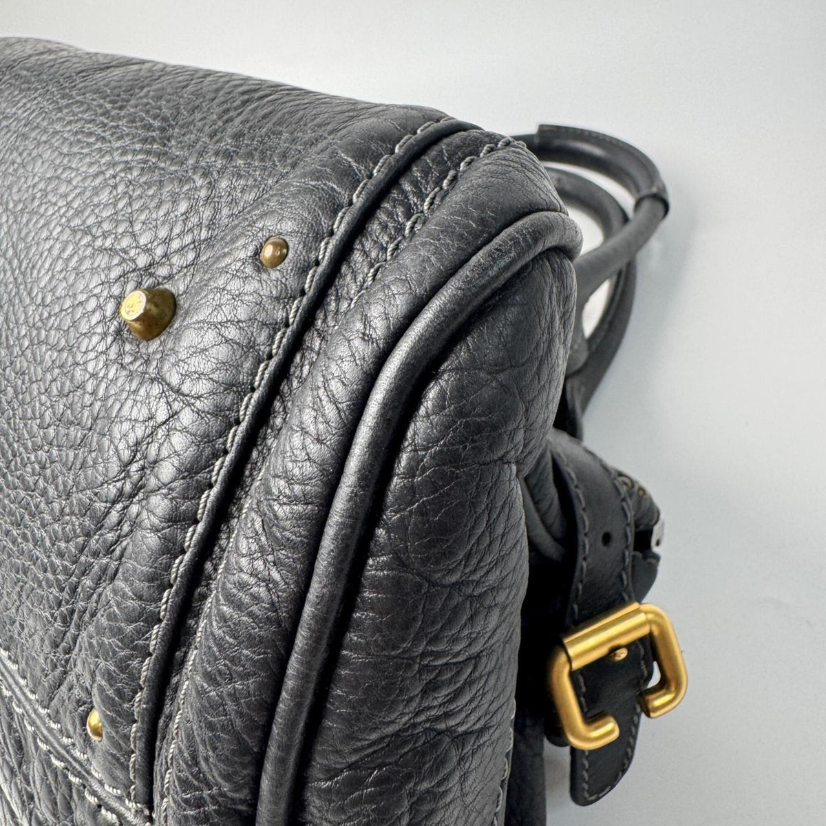 Chloé Black Leather Handbag (Pre-Owned)