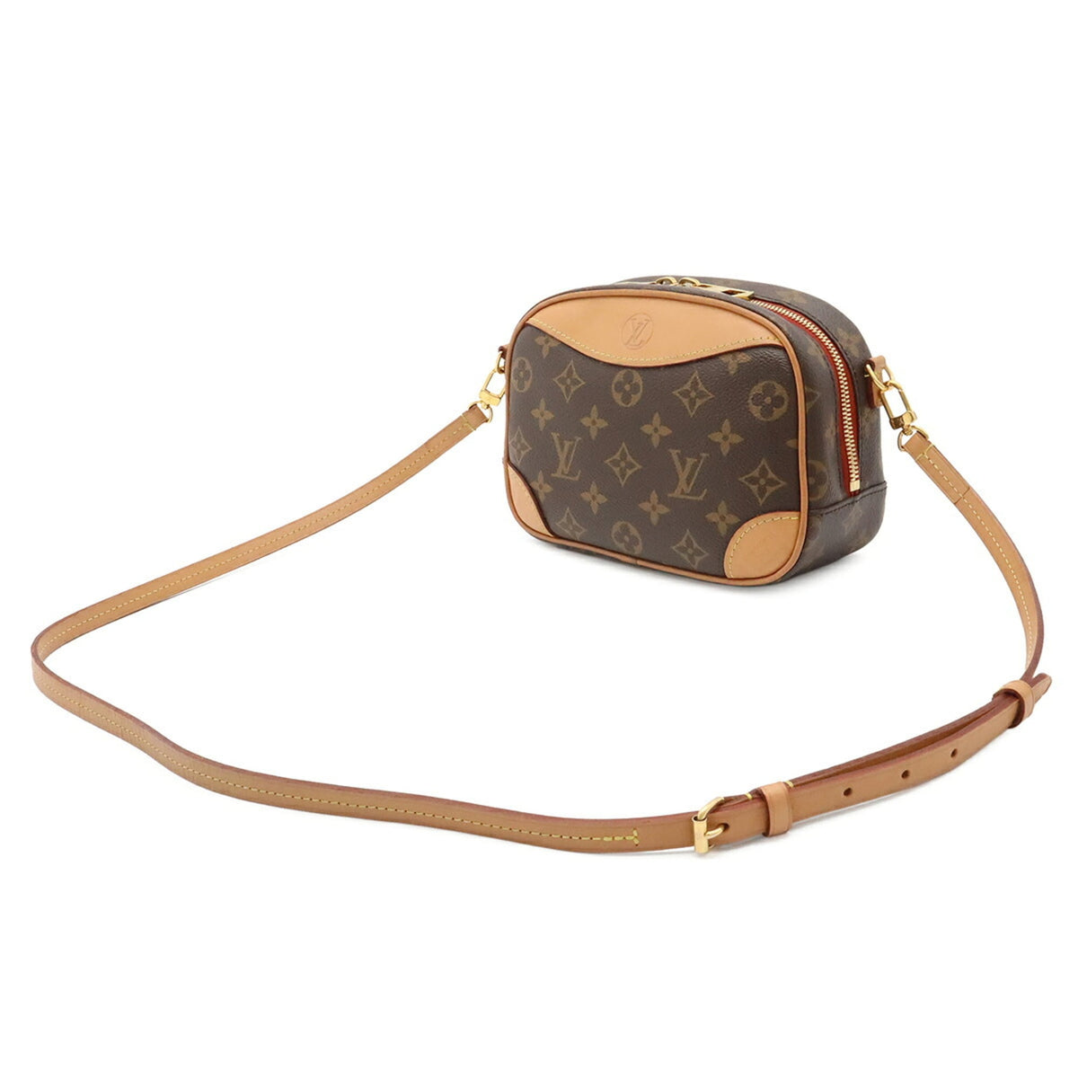Louis Vuitton Brown Monogram Monogram Clutch Bag Pochette Shoulder Bag (Pre-Owned)