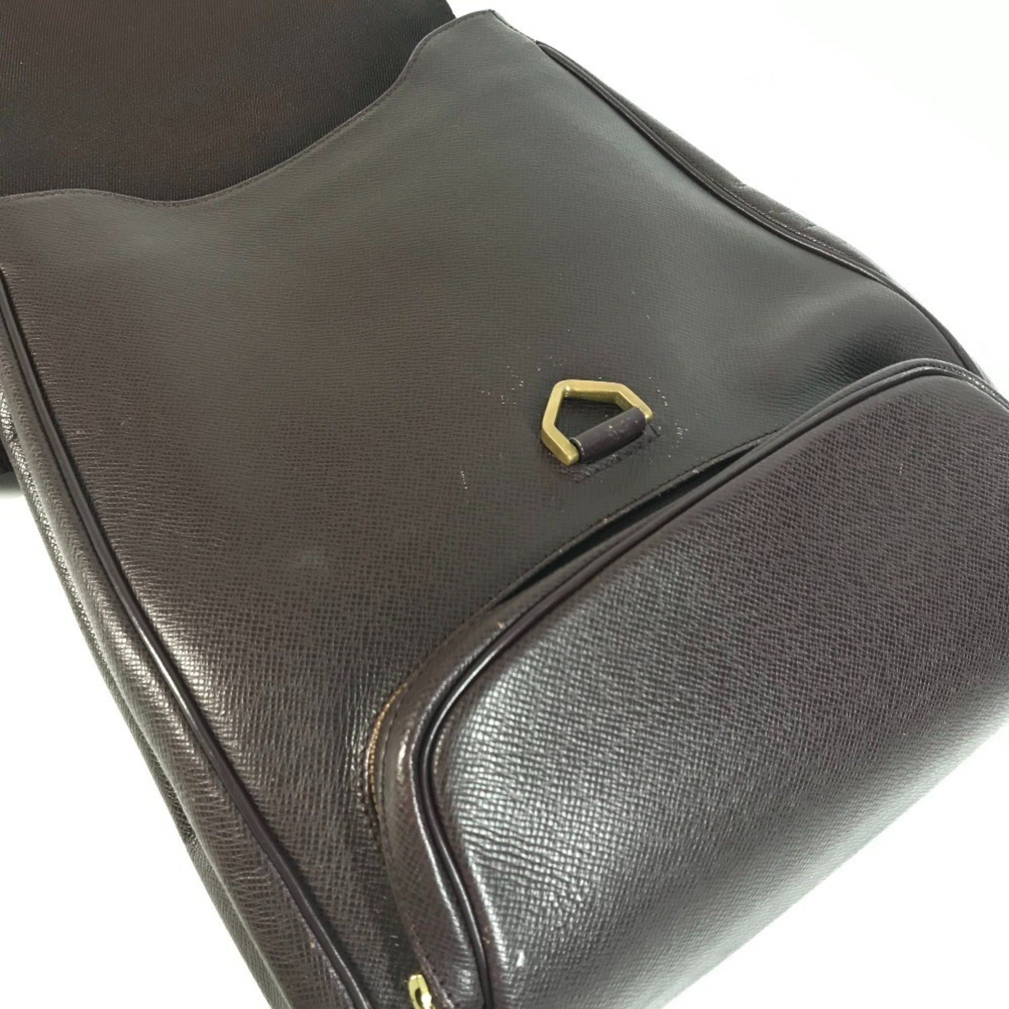 Louis Vuitton Acajou Taiga Leather Backpack (Pre-Owned)