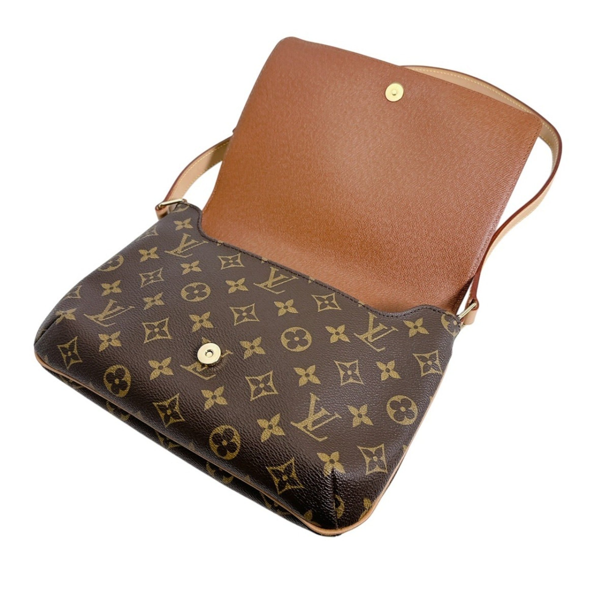 Louis Vuitton Brown Monogram Shoulder Bag (Pre-Owned)