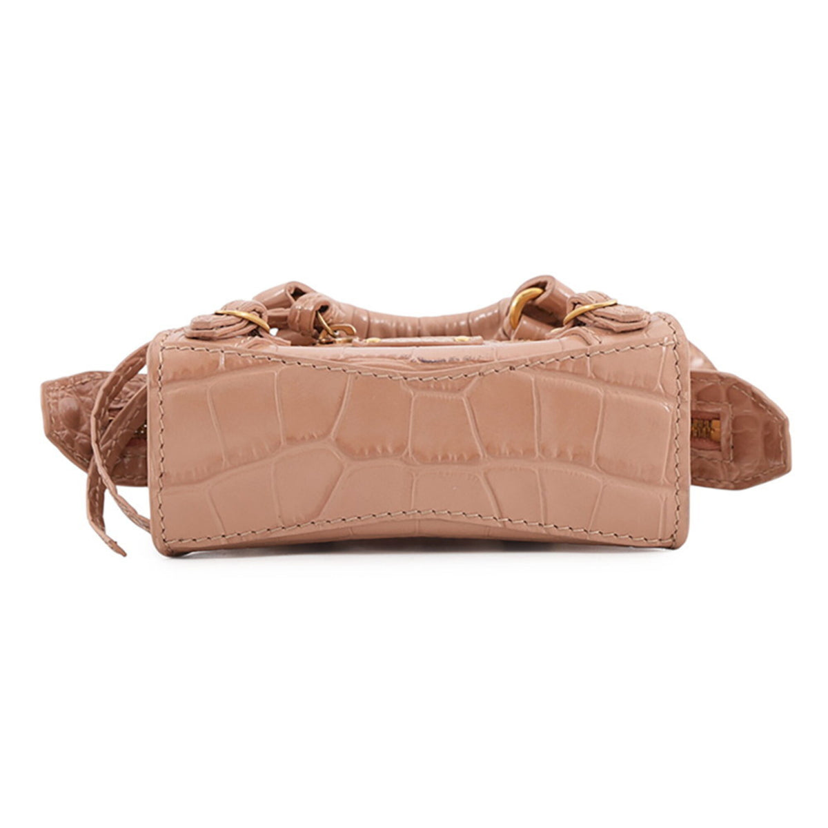 Balenciaga Beige Leather Handbag Shoulder Bag (Pre-Owned)