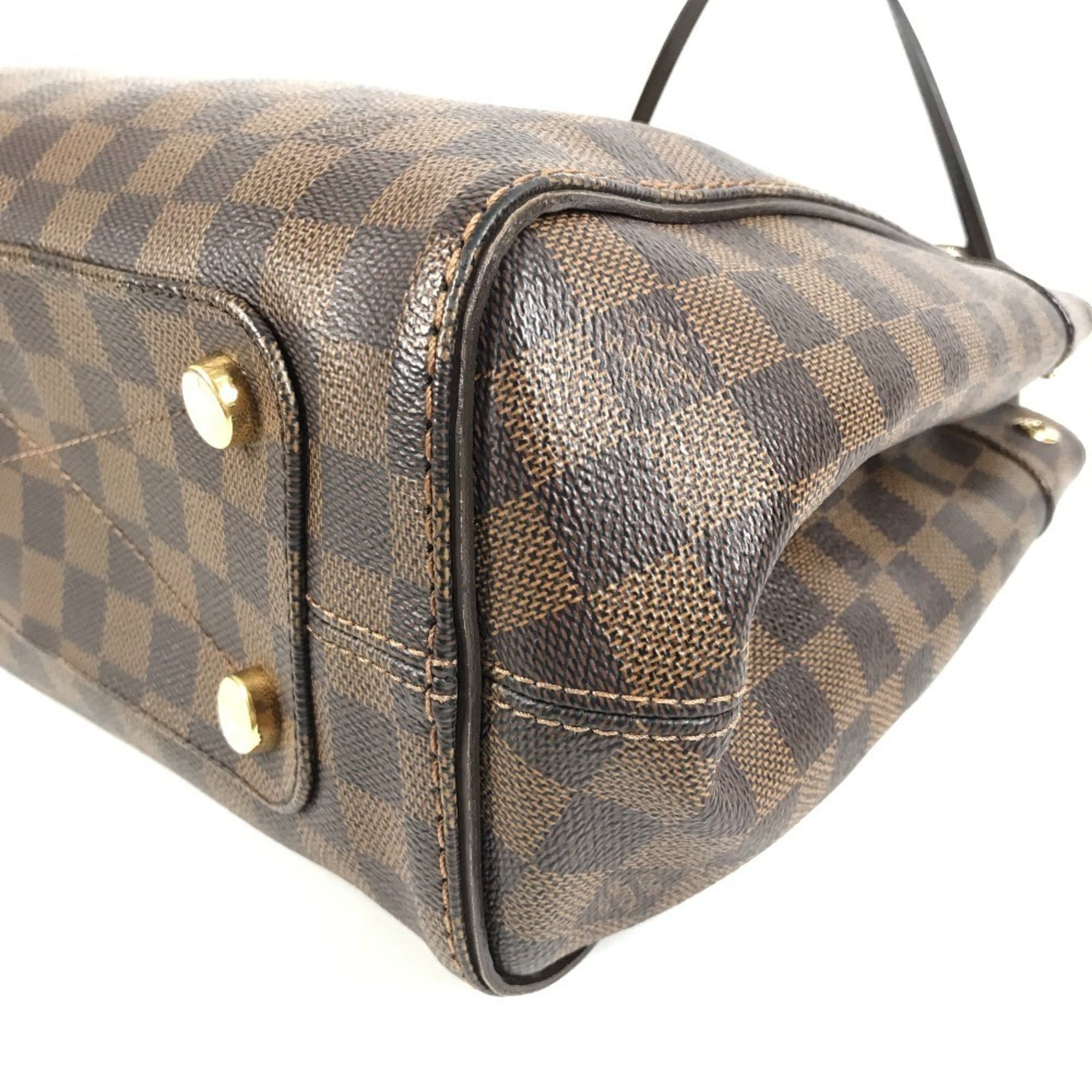 Louis Vuitton Brown Damier Canvas Shoulder Bag (Pre-Owned)