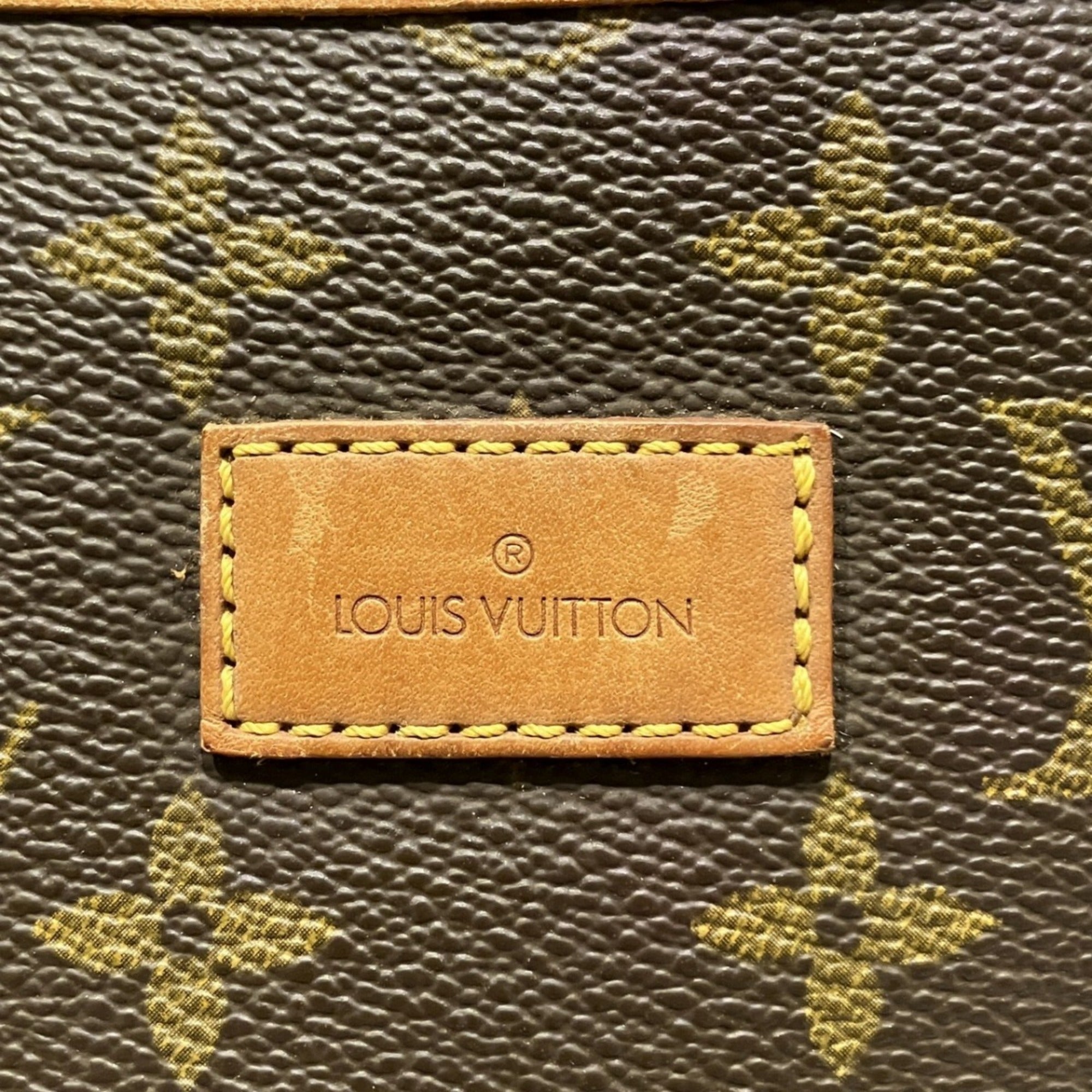 Louis Vuitton Brown Monogram Shoulder Bag (Pre-Owned)