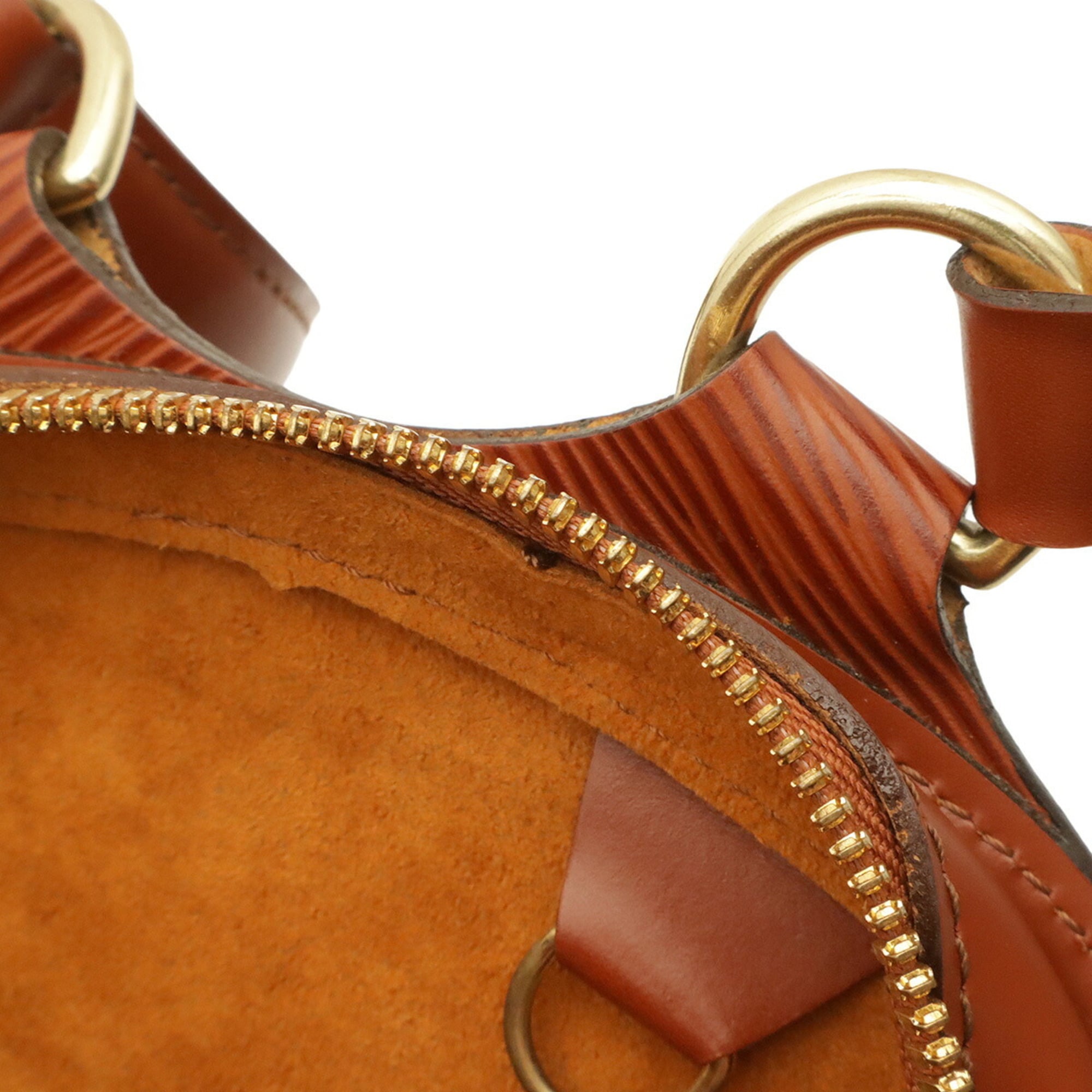 Louis Vuitton Brown Galle Leather Backpack Shoulder Bag (Pre-Owned)