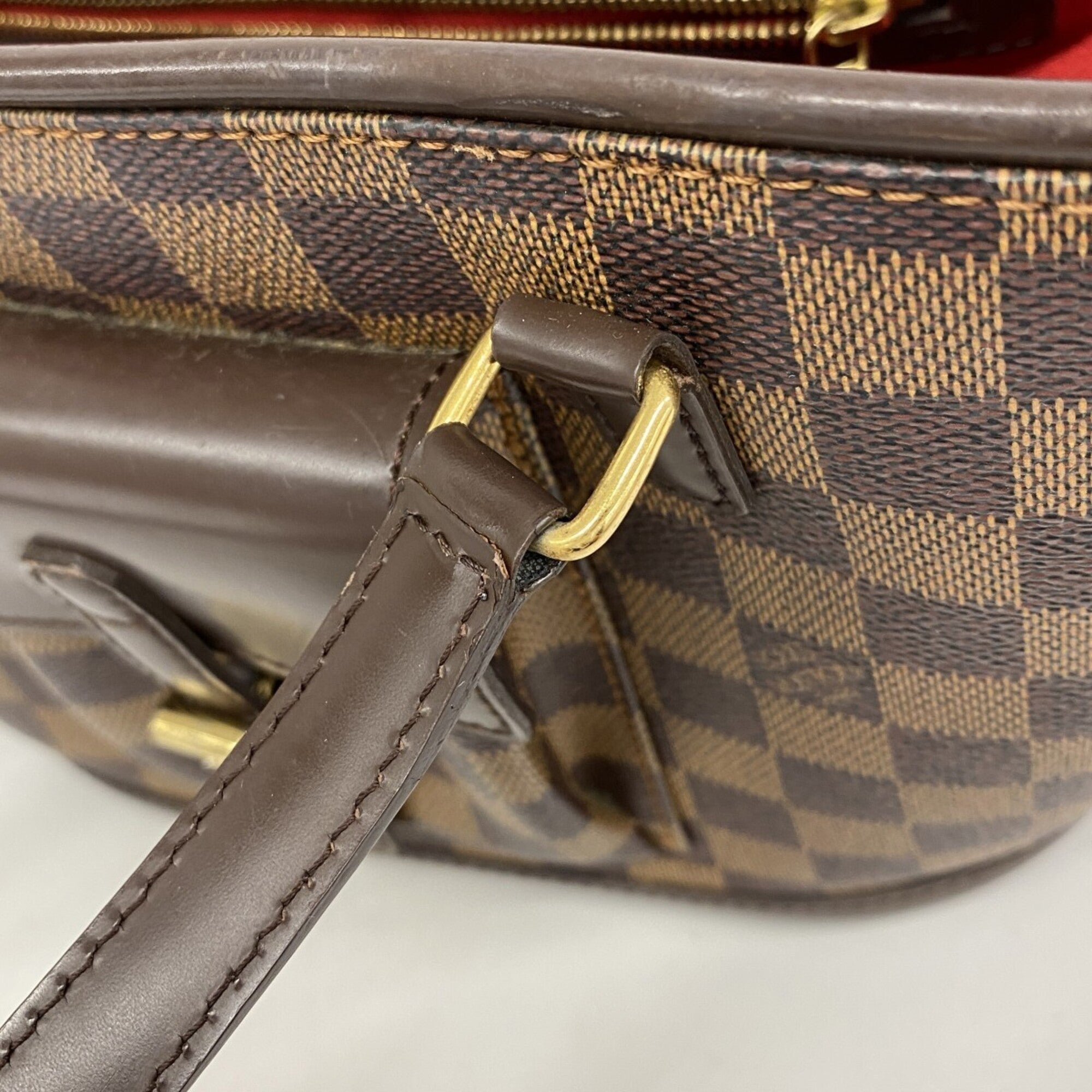 Louis Vuitton Ebene Handbag (Pre-Owned)