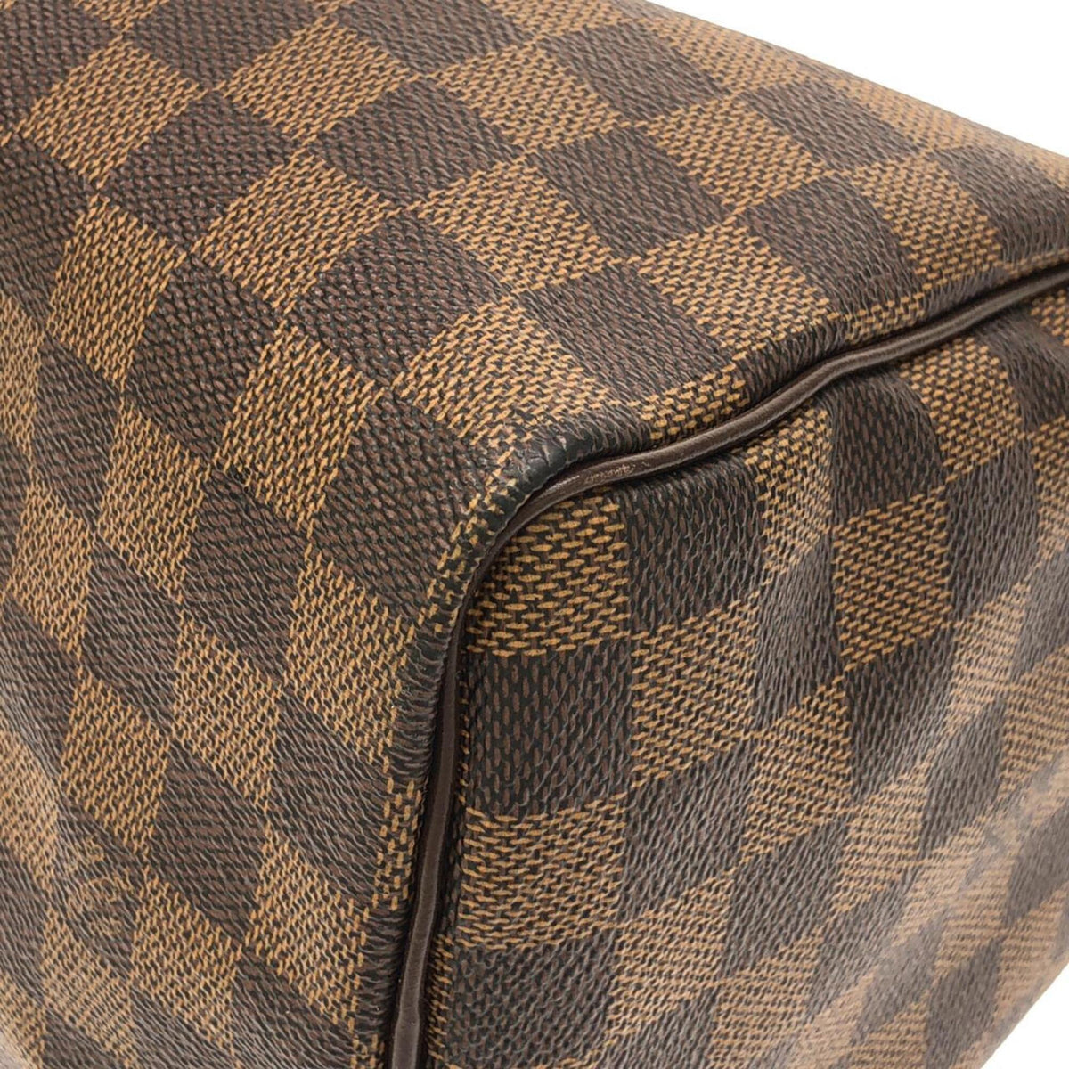 Louis Vuitton Damier Ebene Coated Canvas Boston Bag (Pre-Owned)