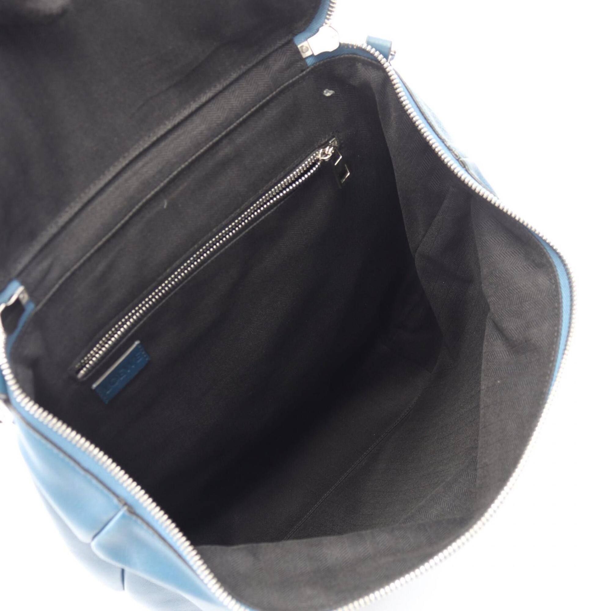 Loewe Blue Leather Backpack (Pre-Owned)