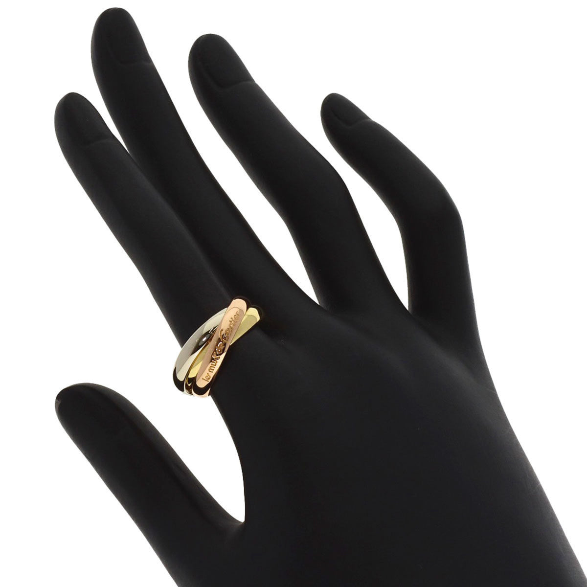 Cartier Yellow Gold (18K) Pink Gold (18K) White Gold (18K) Band Ring (Pre-Owned)