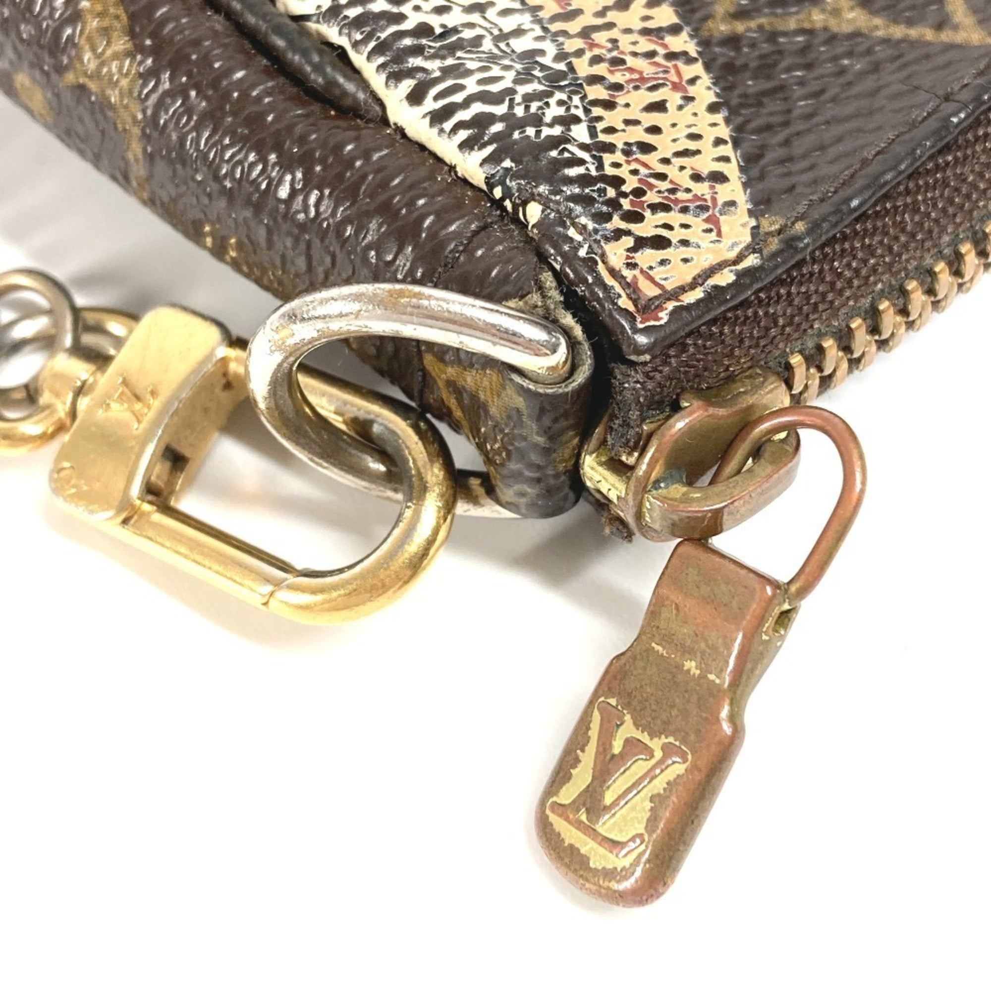 Louis Vuitton Brown Monogram Monogram Handbag Pochette Shoulder Bag (Pre-Owned)