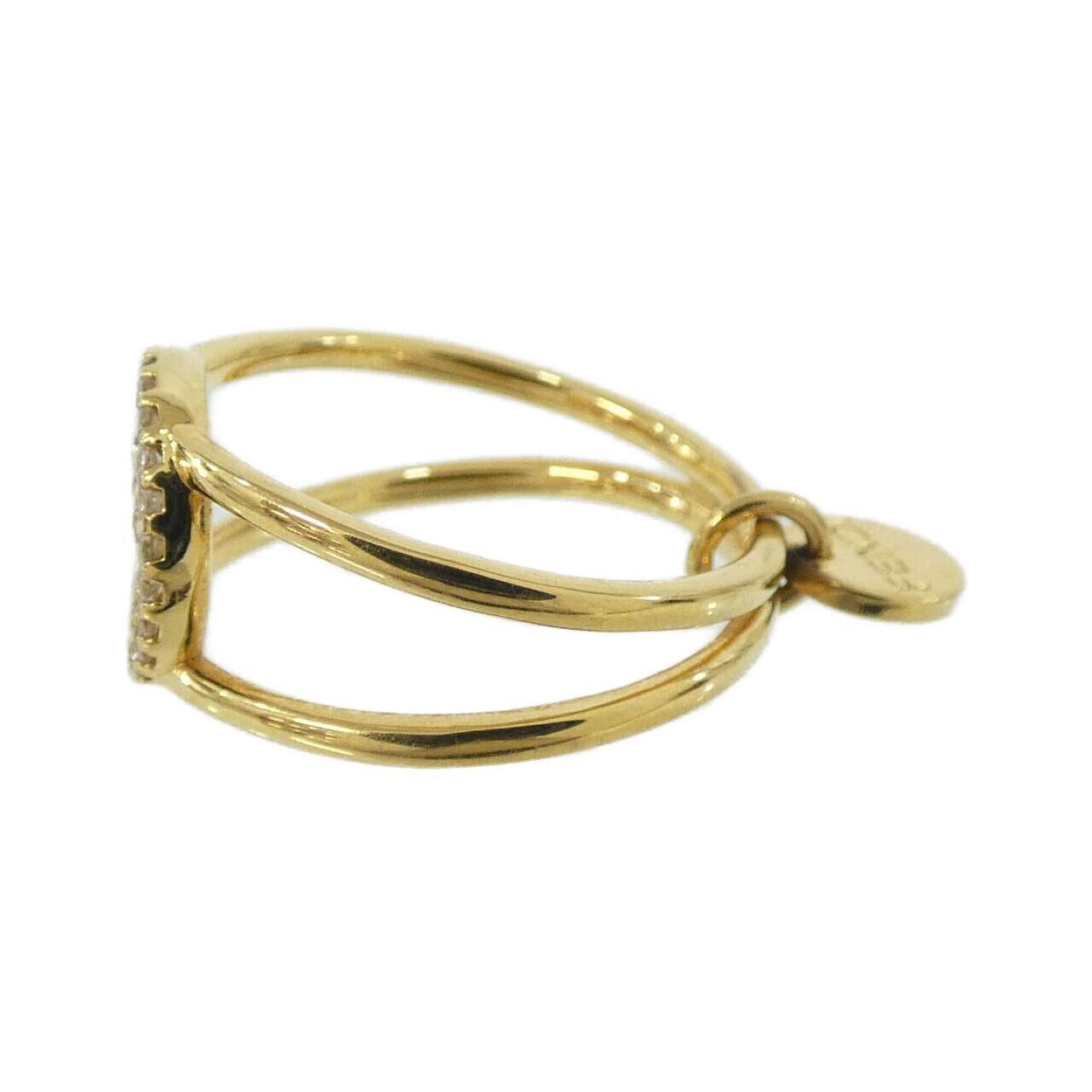 Fendi Gold Band Ring (Pre-Owned)