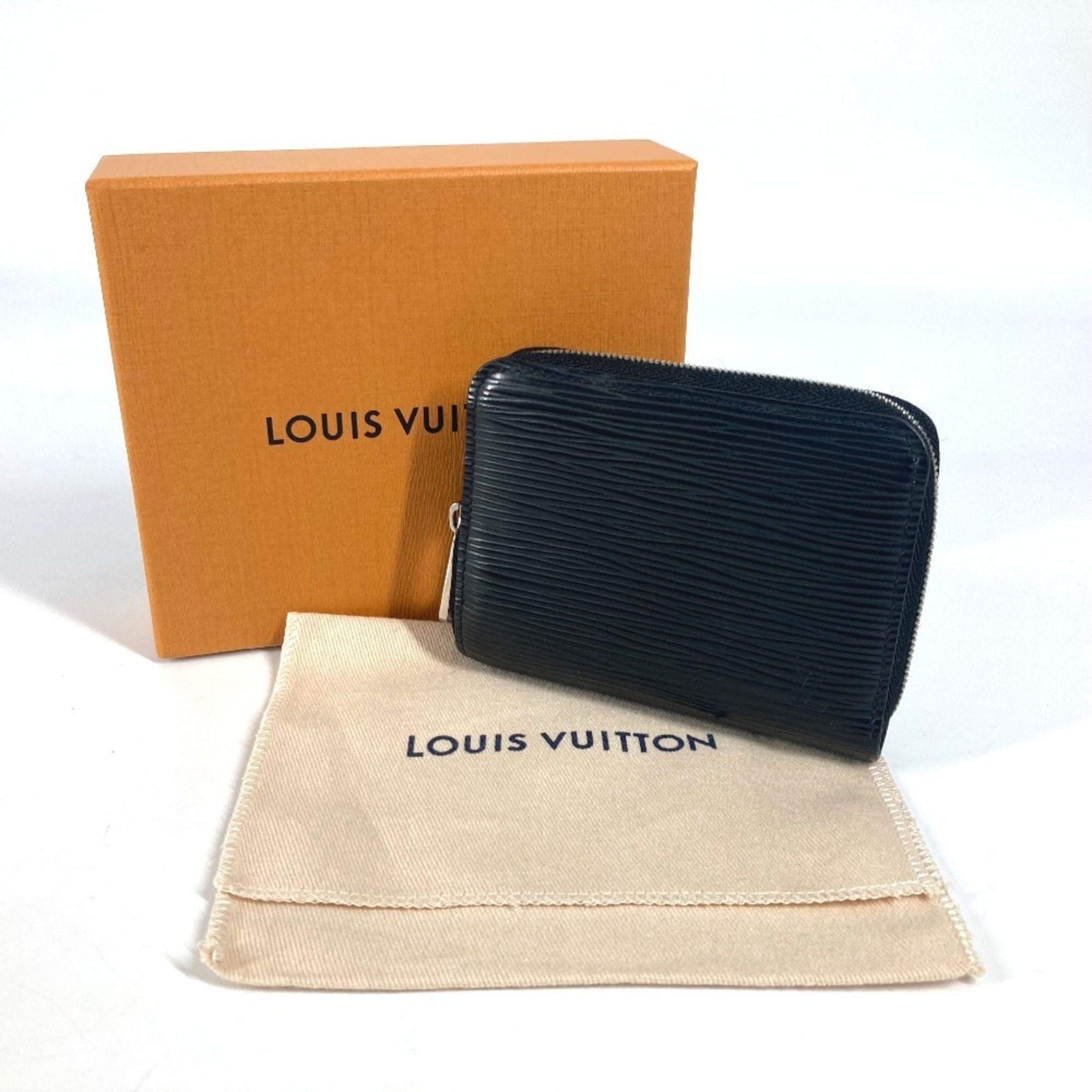 Louis Vuitton Epi Black Noir Epi Leather Coin Purse/Coin Case (Pre-Owned)
