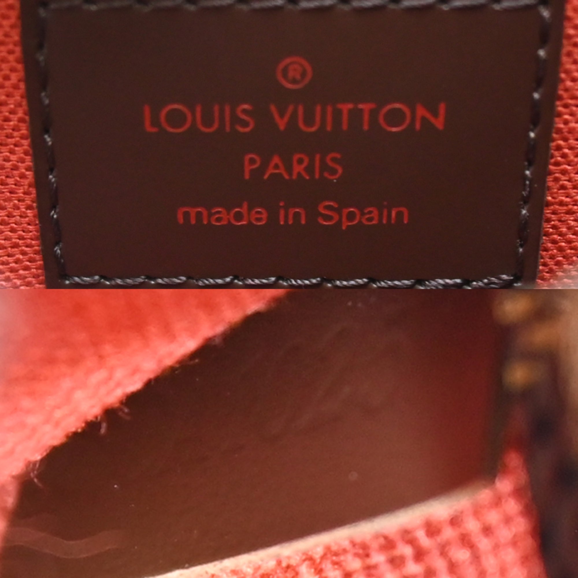 Louis Vuitton Brown Damier Canvas Sling Bag (Pre-Owned)
