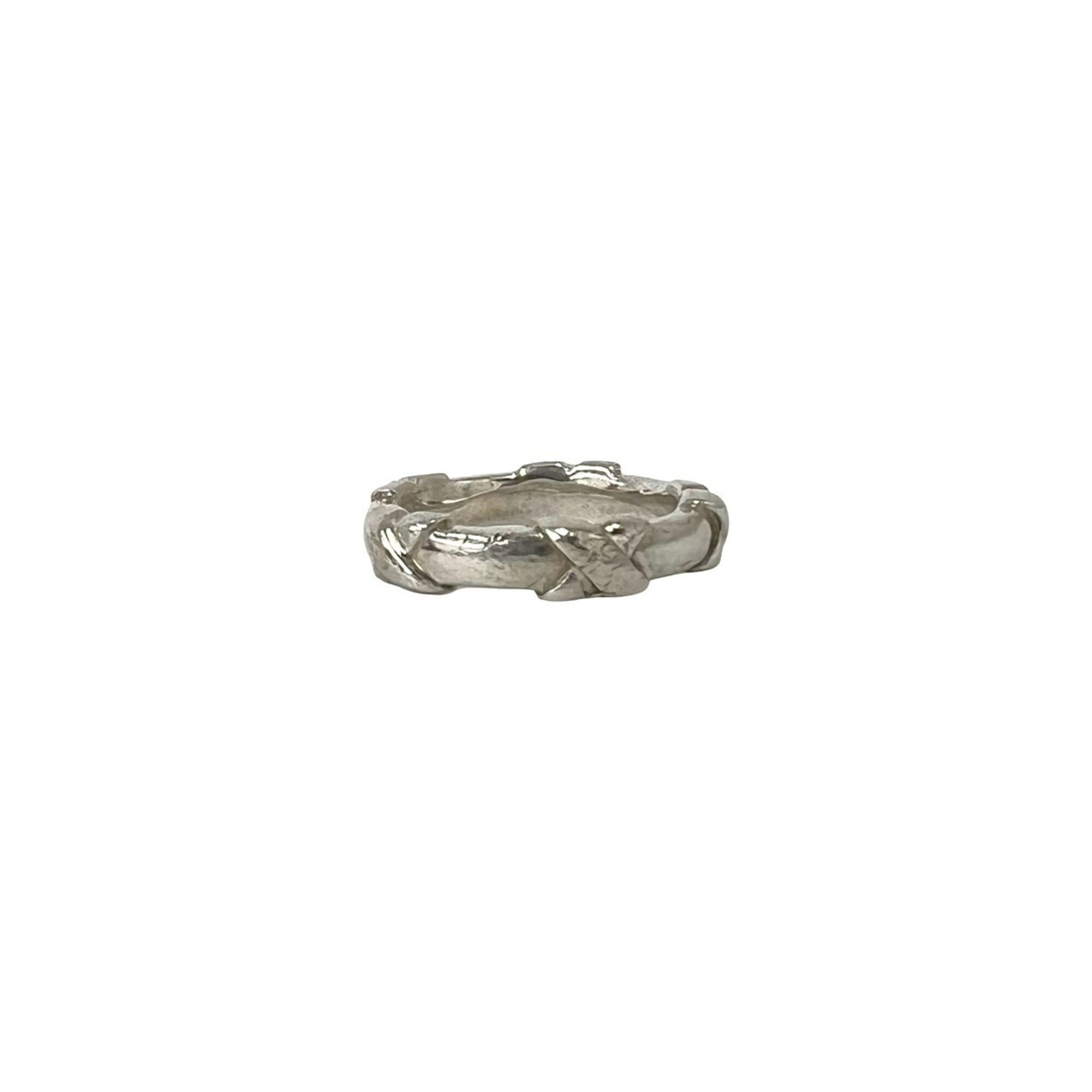 Tiffany Silver Silver 925 Band Ring (Pre-Owned)