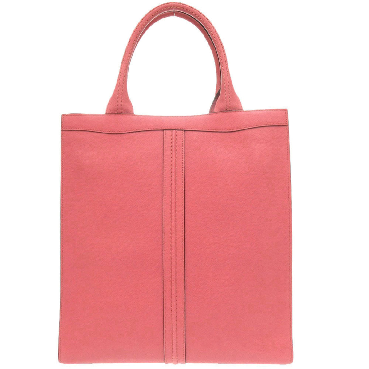Valextra Pink Leather Tote Bag (Pre-Owned)