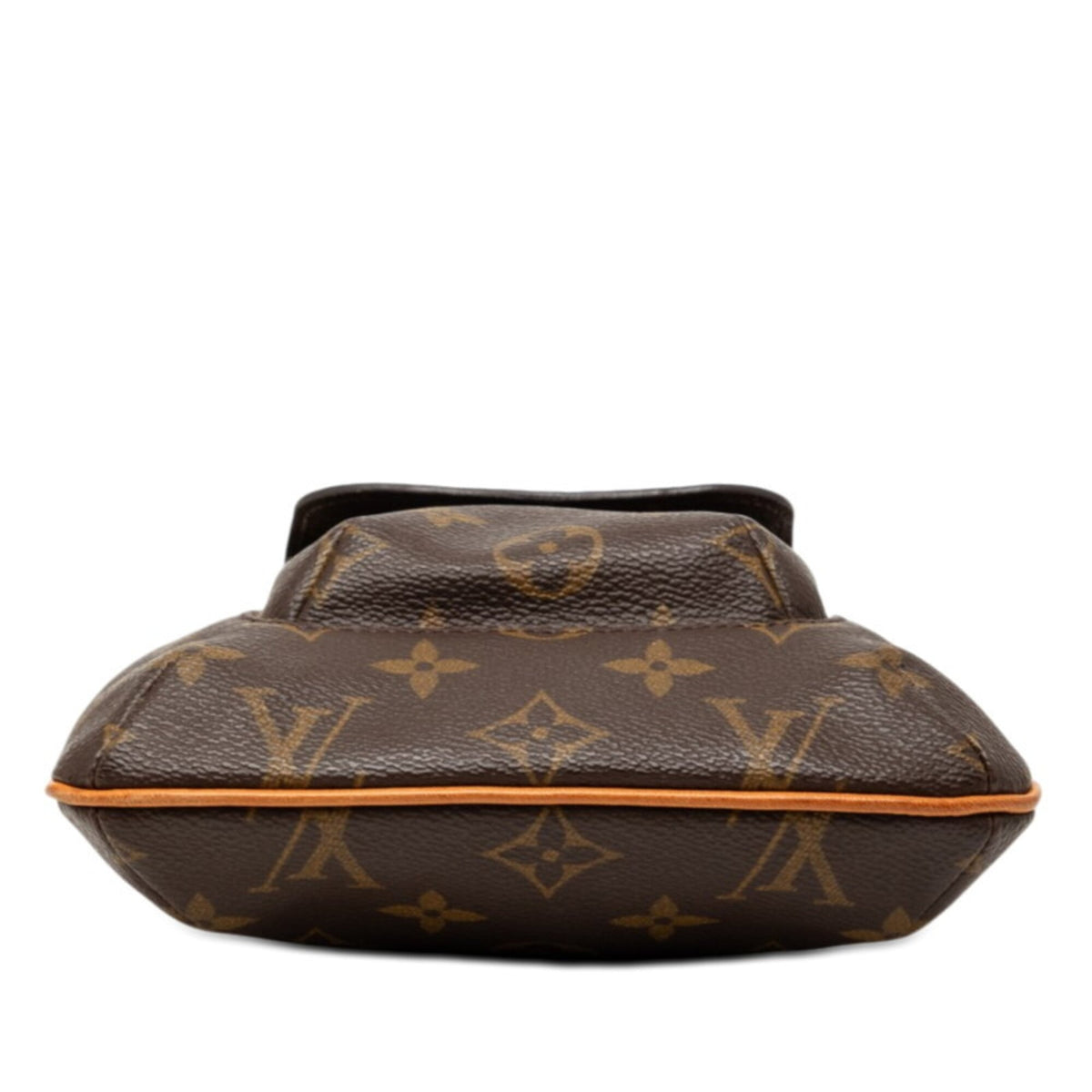 Louis Vuitton Brown Pvc Leather Handbag Pouch (Pre-Owned)