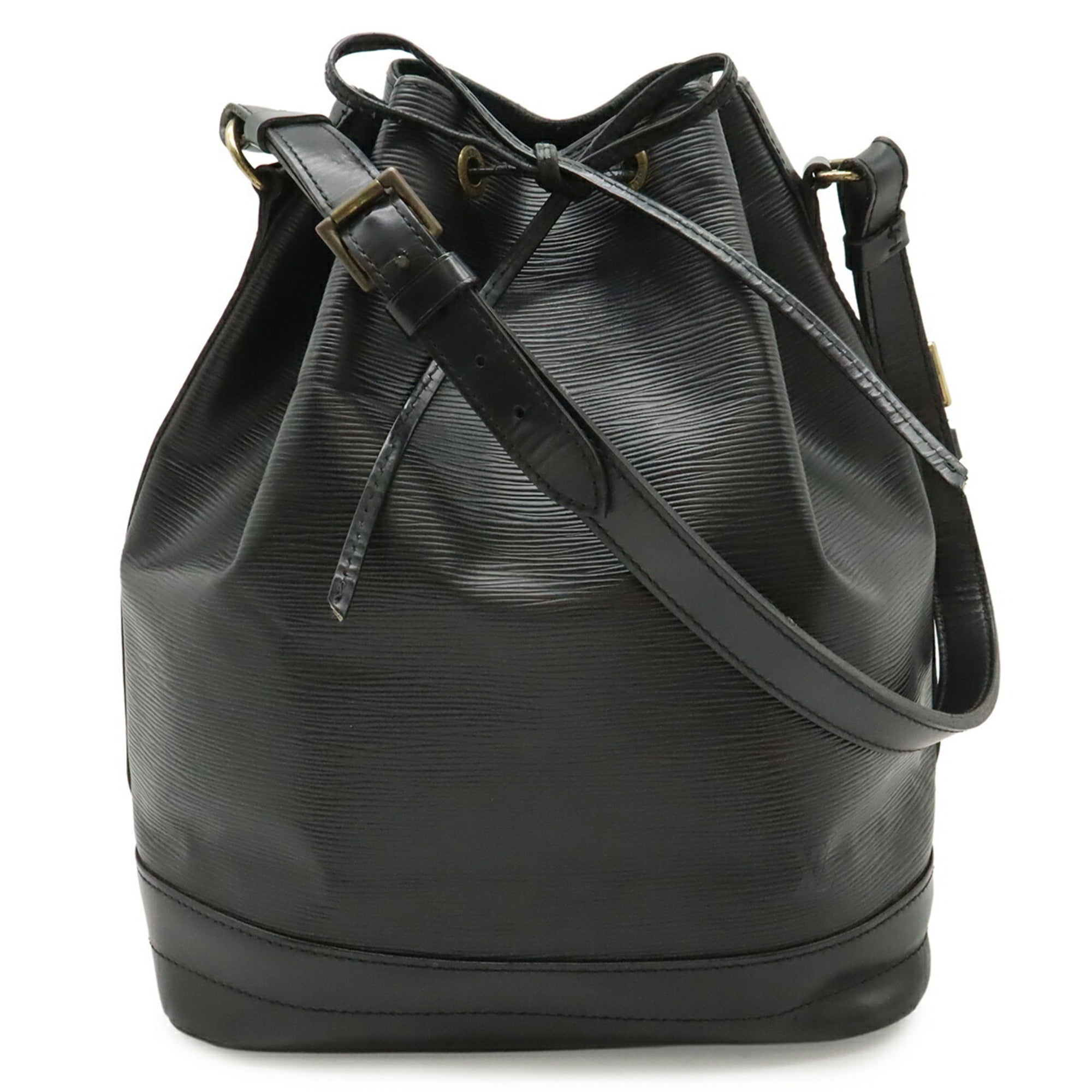 Louis Vuitton Noir Epi Leather Shoulder Bag (Pre-Owned)