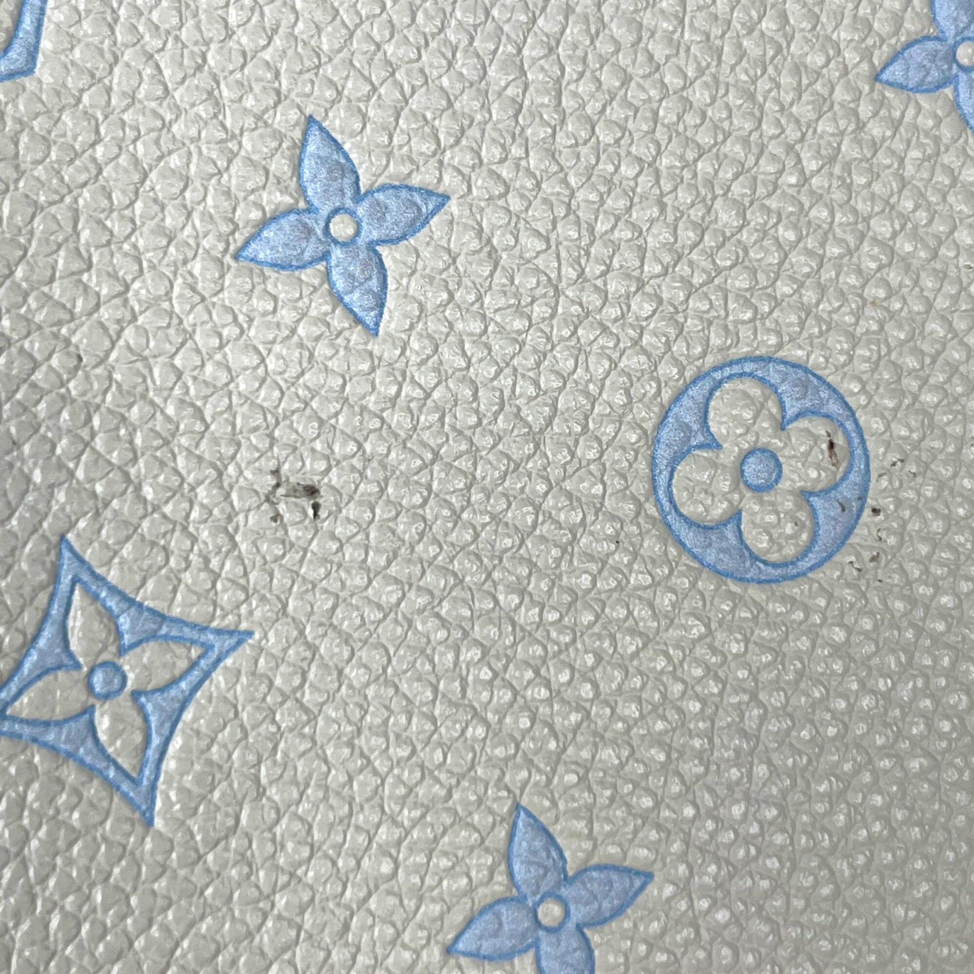 Louis Vuitton Blue White Monogram Empreinte Pochette (Pre-Owned)