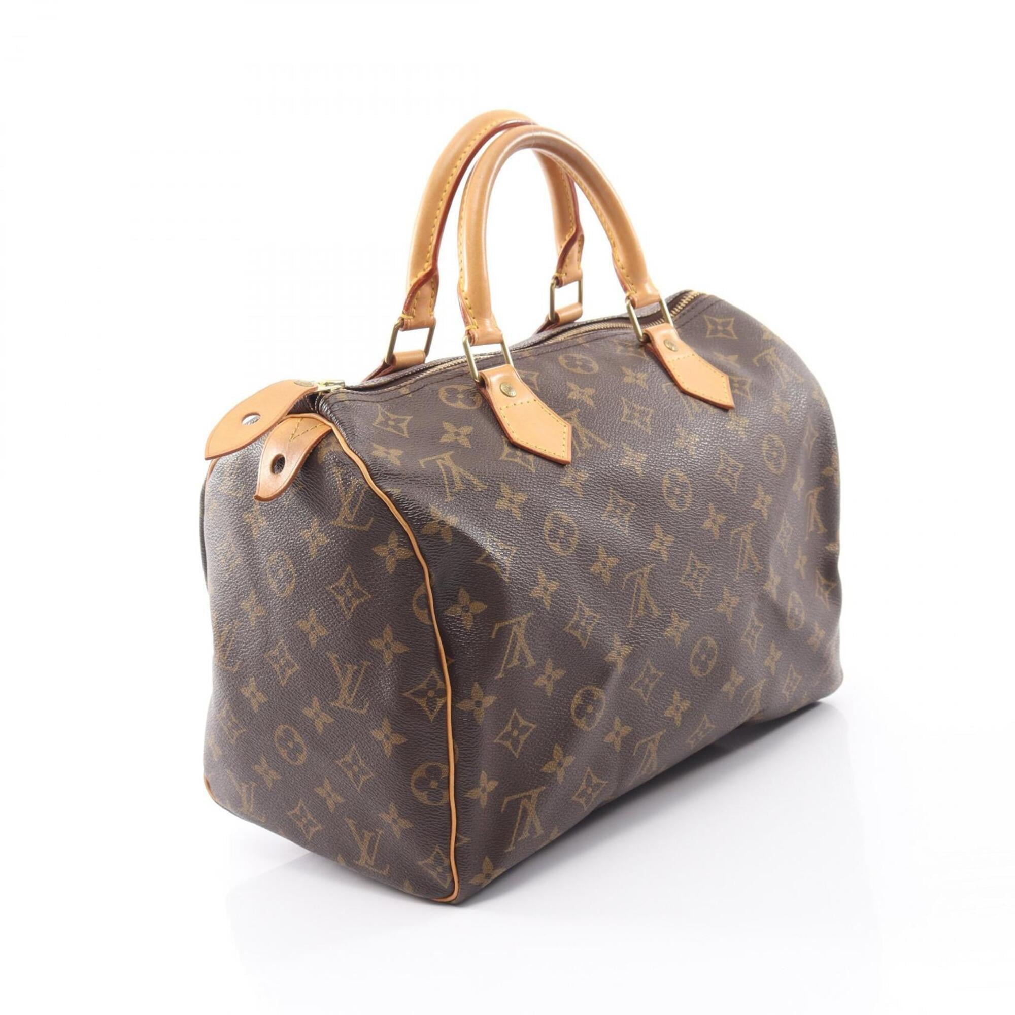Louis Vuitton Brown Pvc Leather Handbag (Pre-Owned)