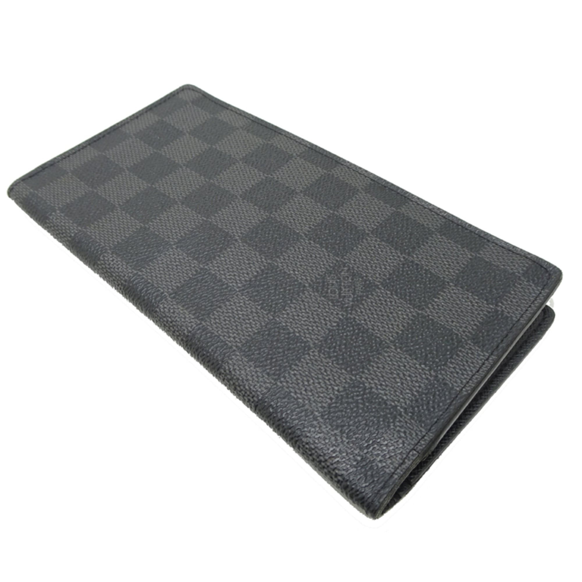 Louis Vuitton Black Noir Damier Graphite Wallet (Bi-Fold) (Pre-Owned)