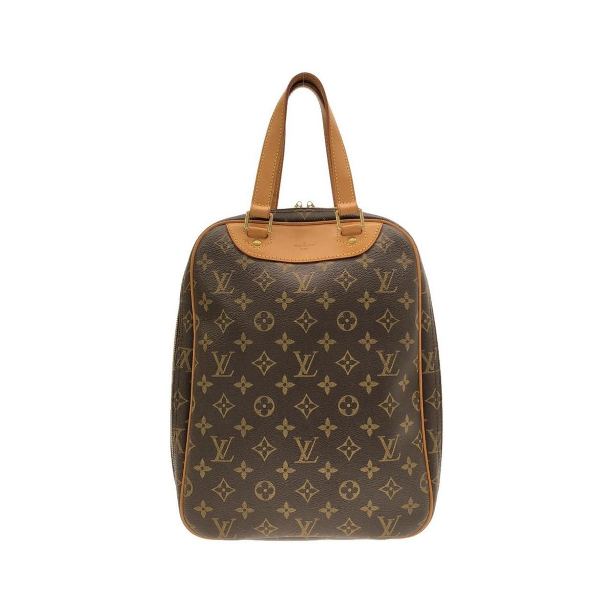 Louis Vuitton Marron Coated Canvas Handbag (Pre-Owned)