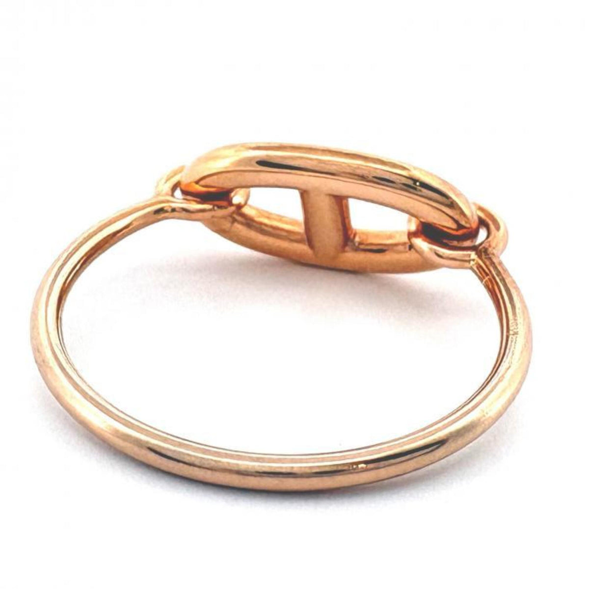 Hermes Pink Gold (18K) Band Ring (Pre-Owned)