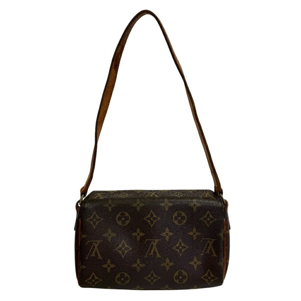 Louis Vuitton Brown Leather Handbag Pouch (Pre-Owned)