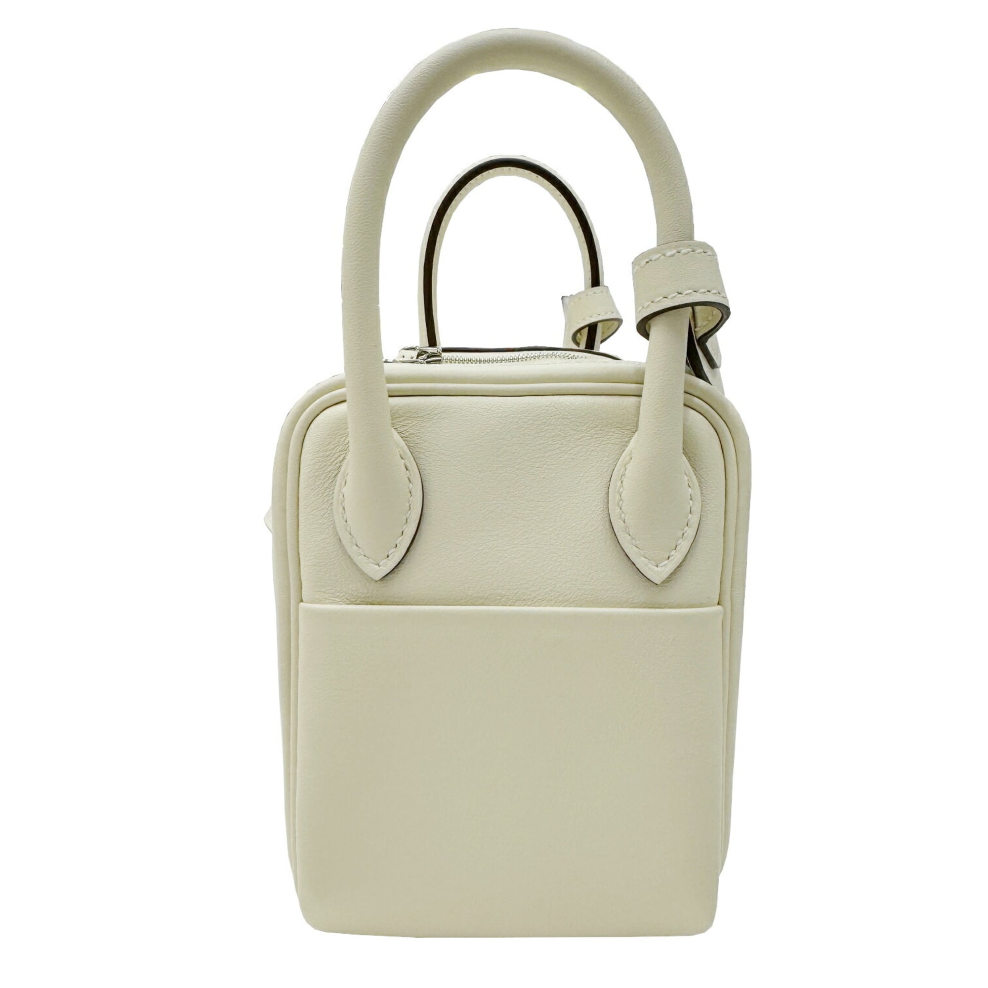 Hermes Swift Leather Handbag Shoulder Bag (Pre-Owned)