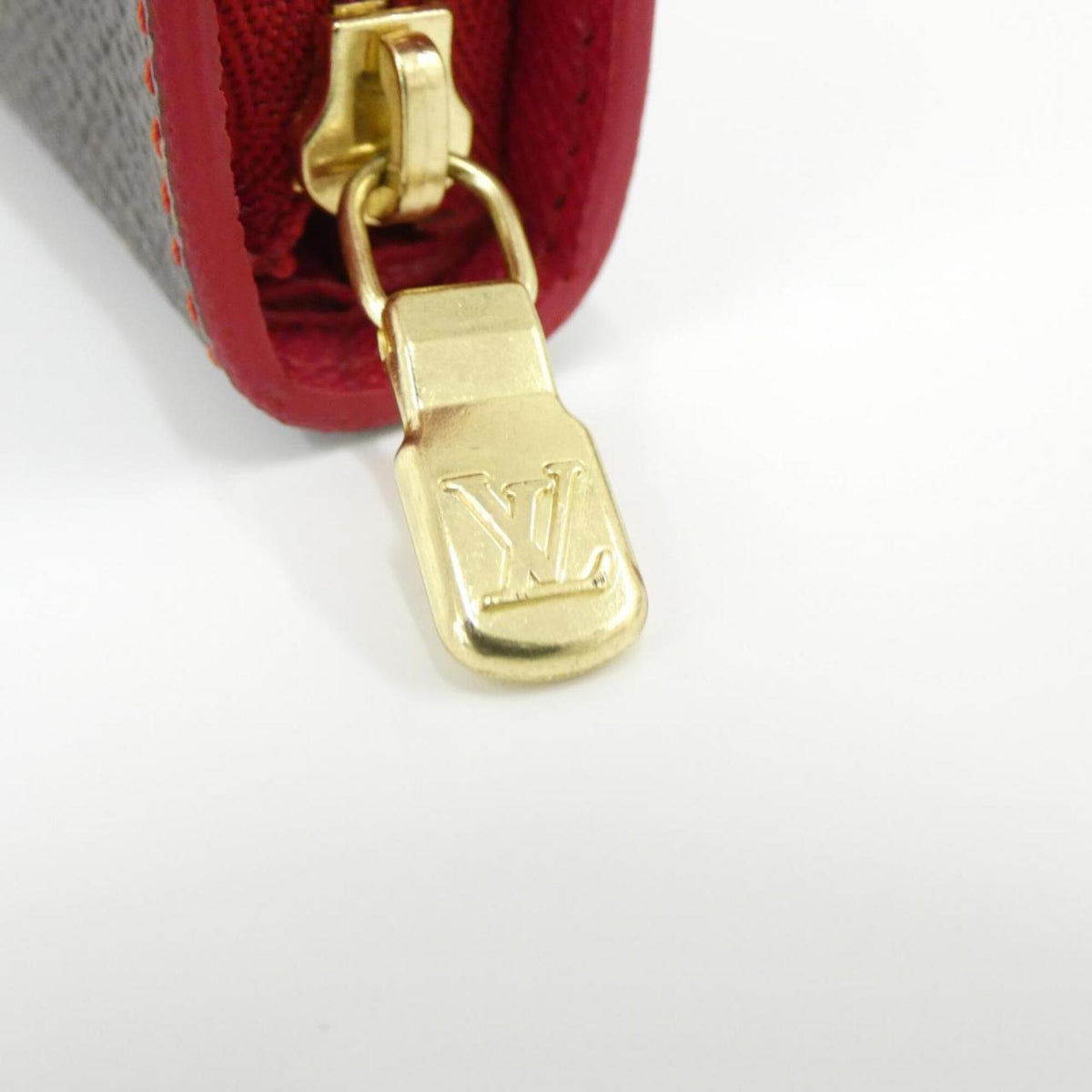 Louis Vuitton Brown Coated Canvas Long Wallet (Bi-Fold) (Pre-Owned)
