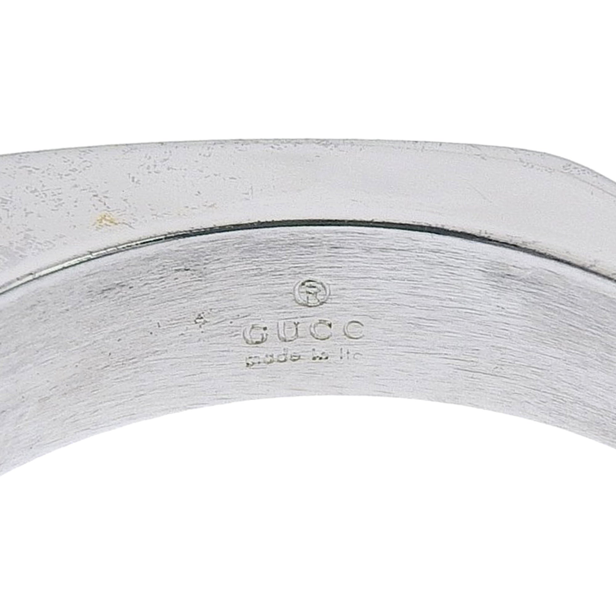 Gucci Silver 925 Band Ring (Pre-Owned)