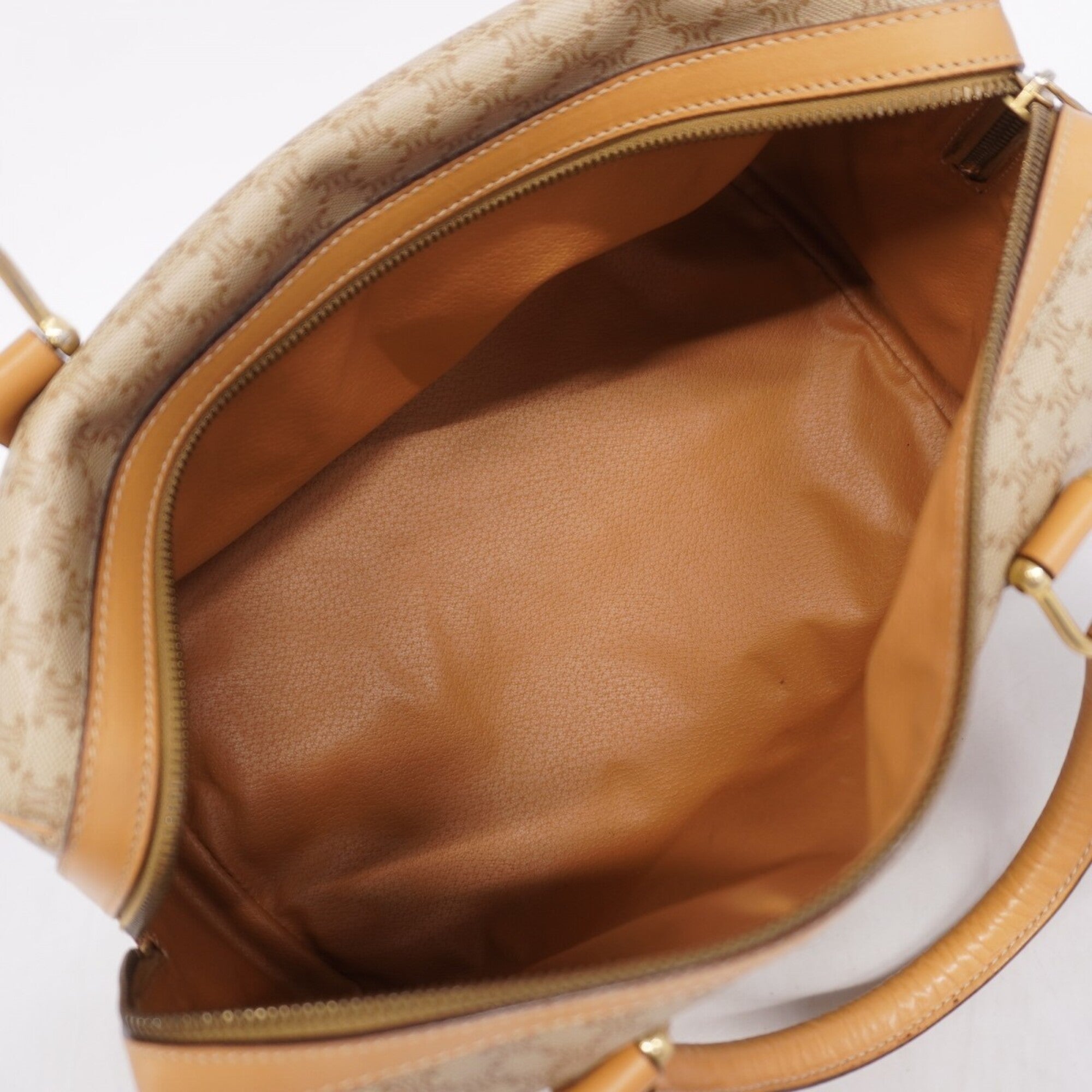 Celine Beige Pvc Handbag (Pre-Owned)