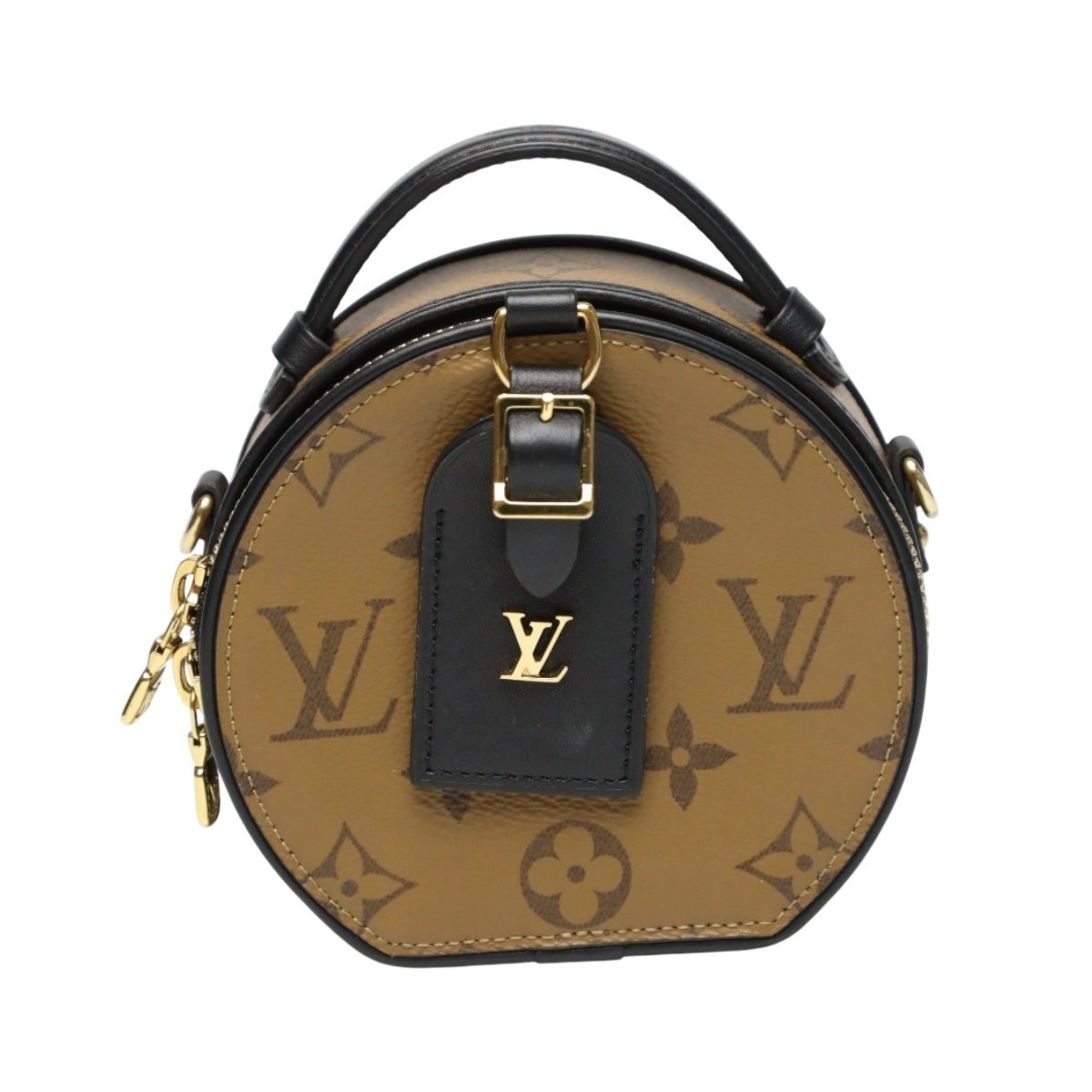 Louis Vuitton Brown Monogram Reverse Monogram Reverse Shoulder Bag (Pre-Owned)