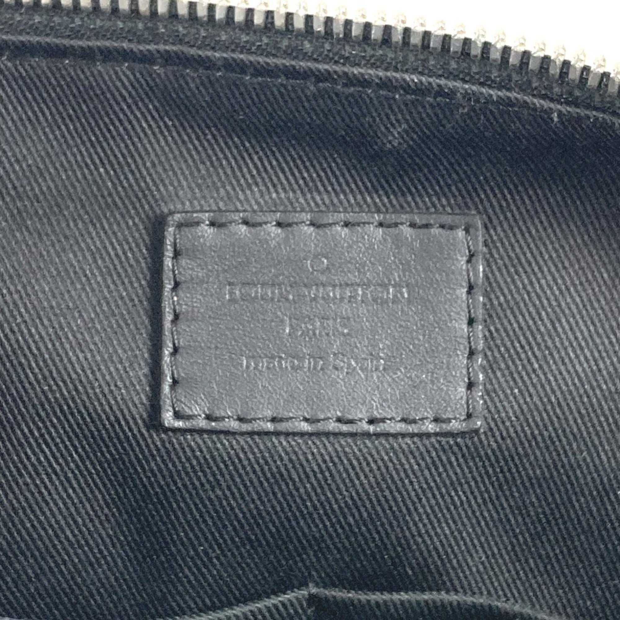 Louis Vuitton Black Galle Navy Damier Infini Shoulder Bag (Pre-Owned)