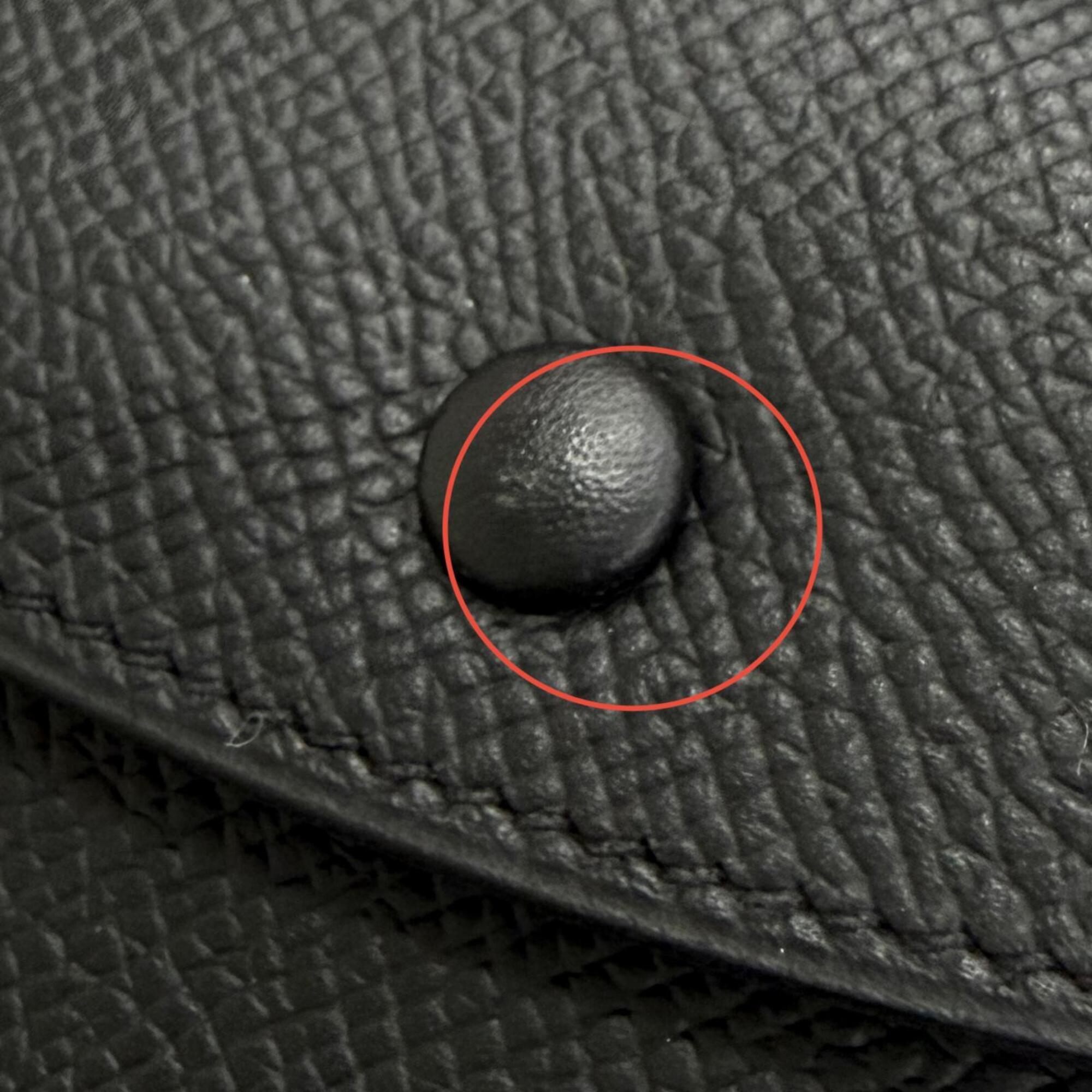 Hermes Black Epsom Leather Wallet (Bi-Fold) (Pre-Owned)