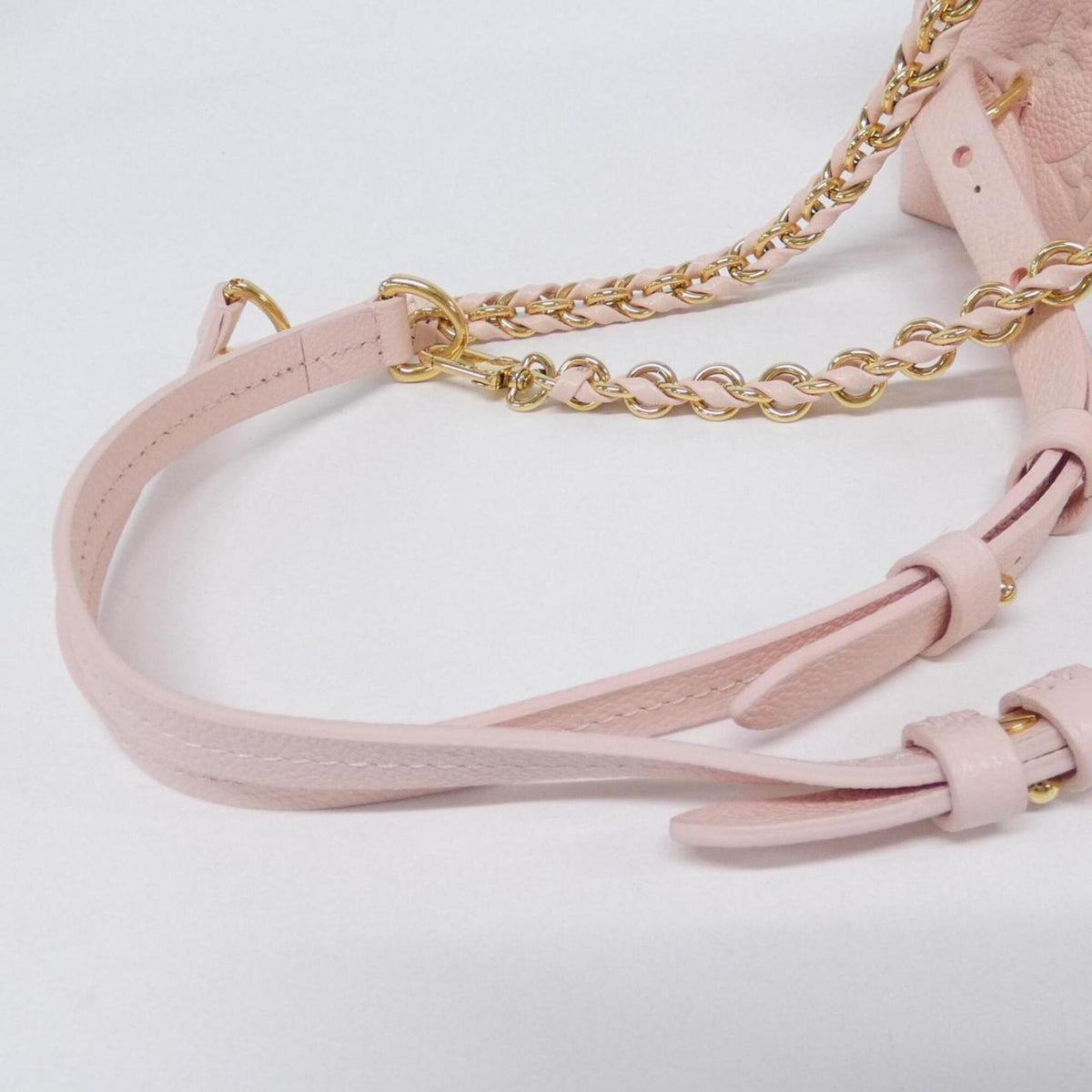 Louis Vuitton Pink Leather Backpack (Pre-Owned)