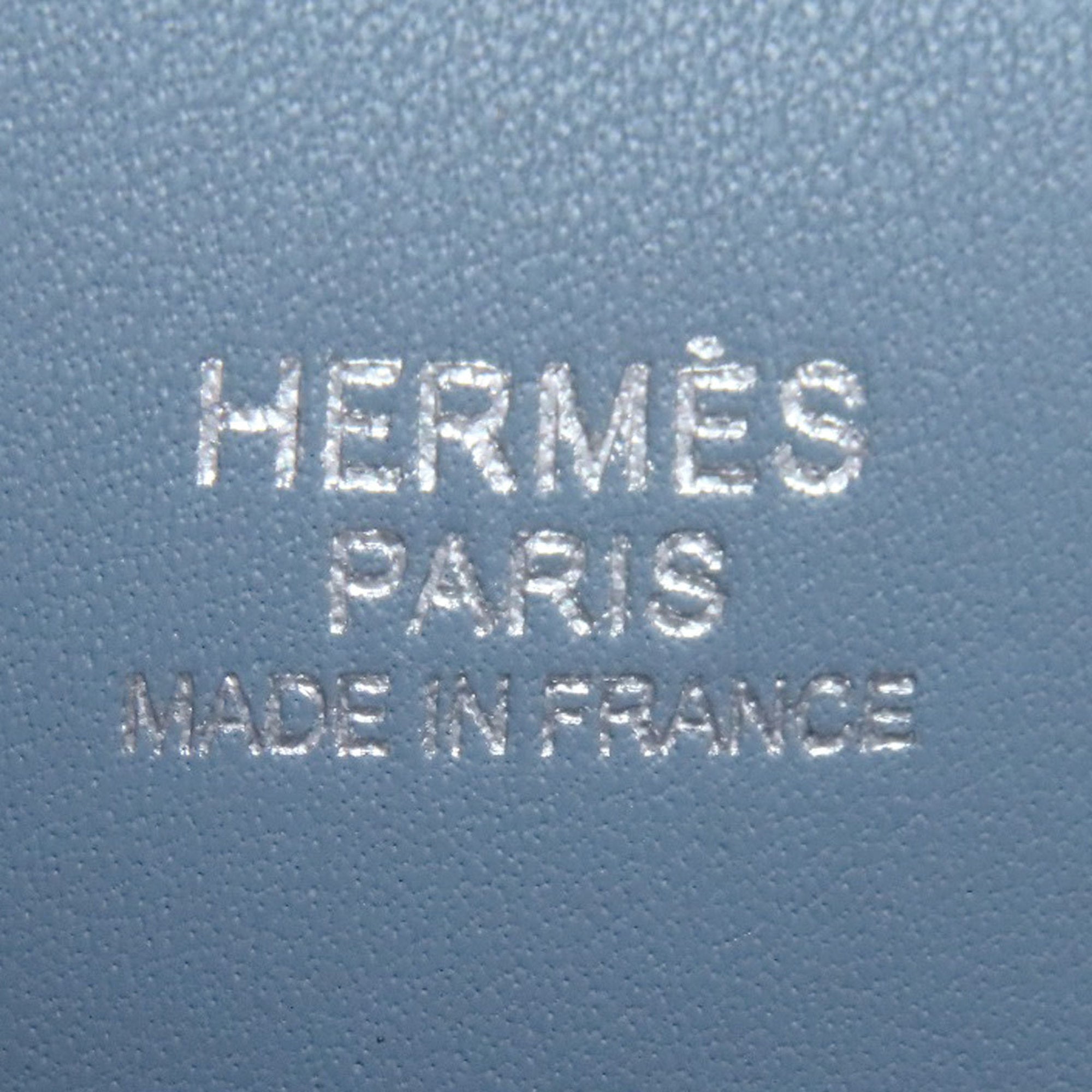 Hermes Light Blue Epsom Leather Handbag (Pre-Owned)