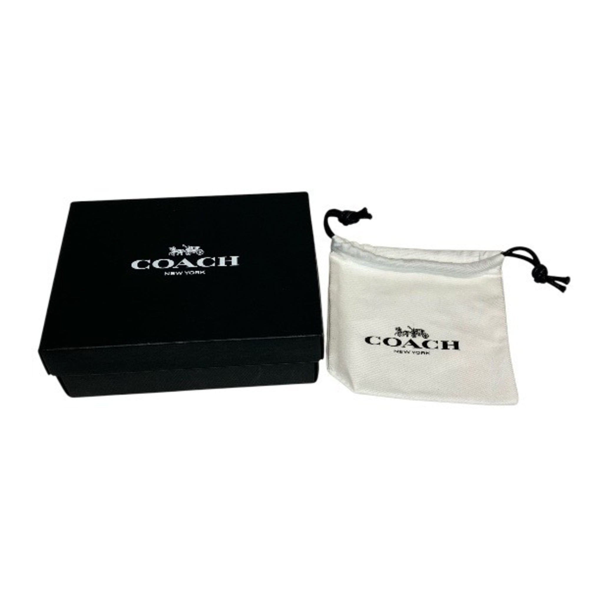 Coach Red Color Leather Wallet (Bi-Fold) (Pre-Owned)