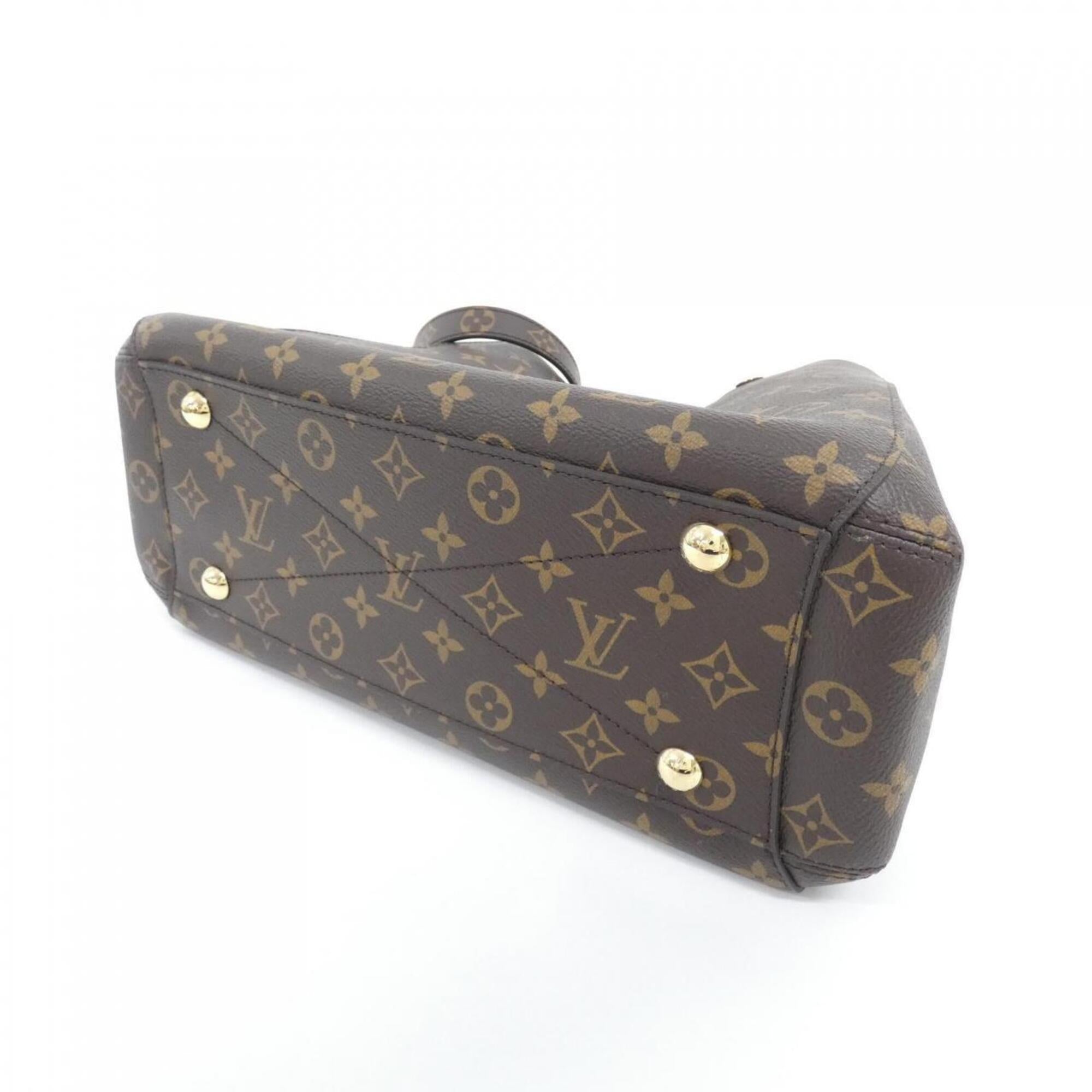 Louis Vuitton Marron Coated Canvas Handbag (Pre-Owned)