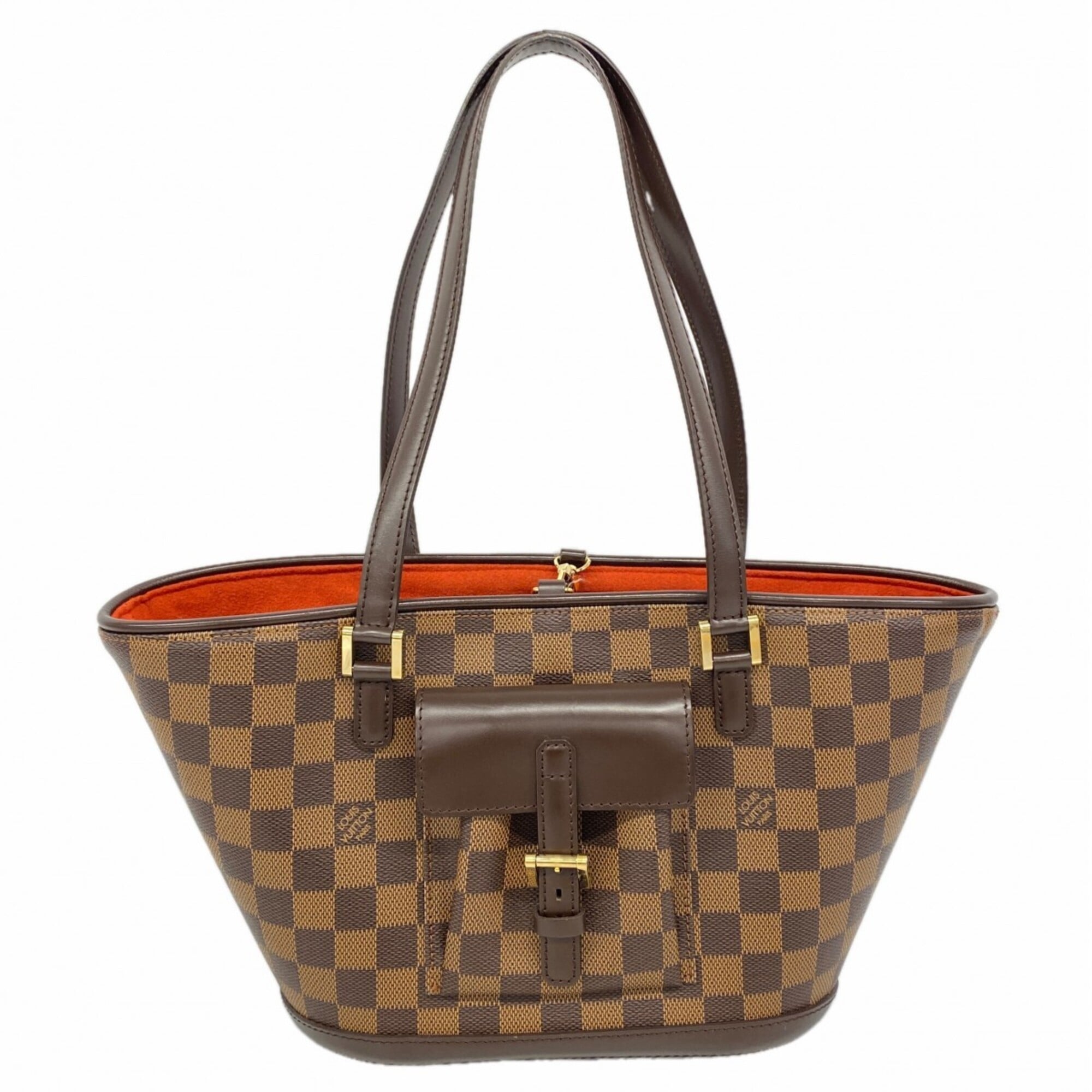 Louis Vuitton Ebene Handbag (Pre-Owned)