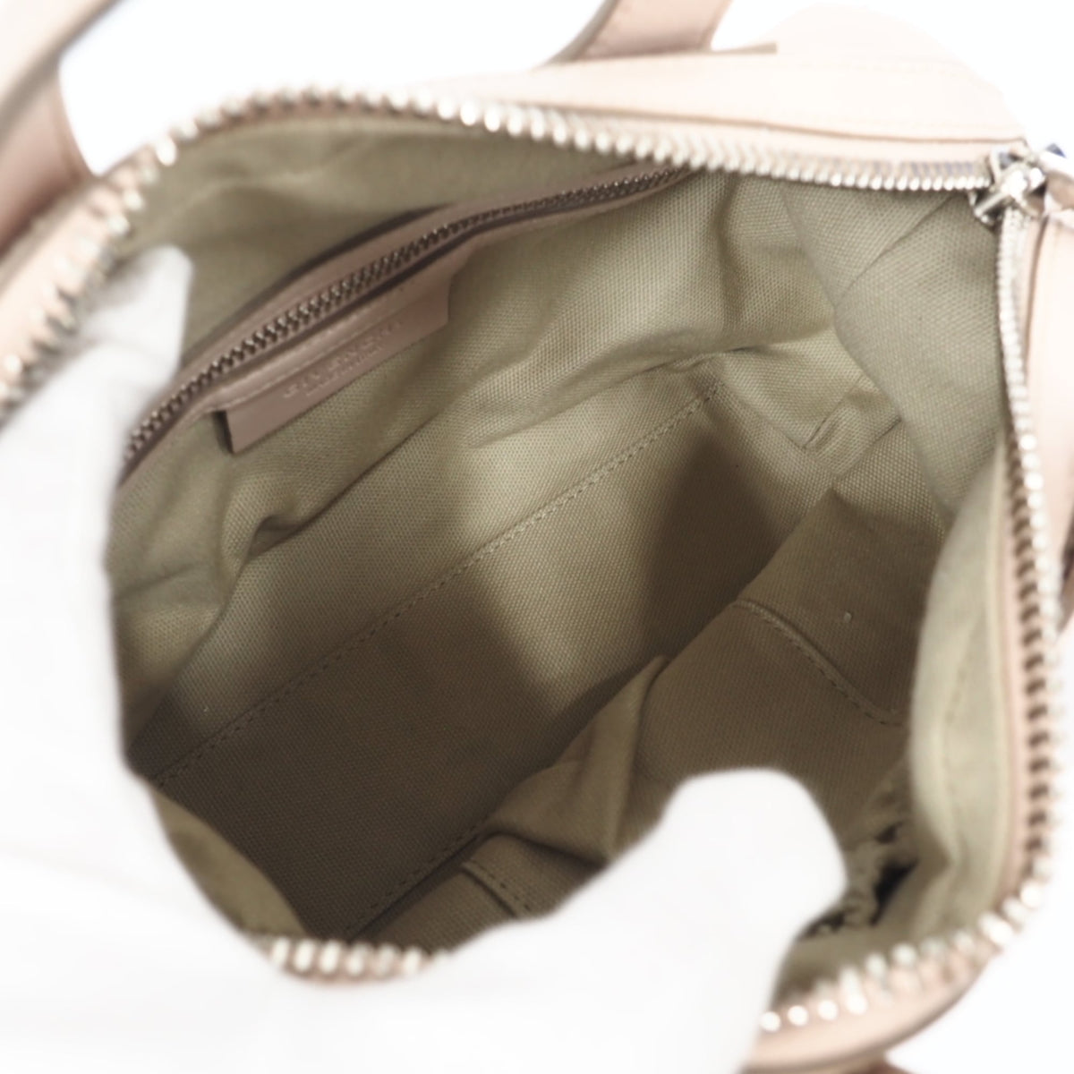 Givenchy Pink Beige Leather Handbag (Pre-Owned)