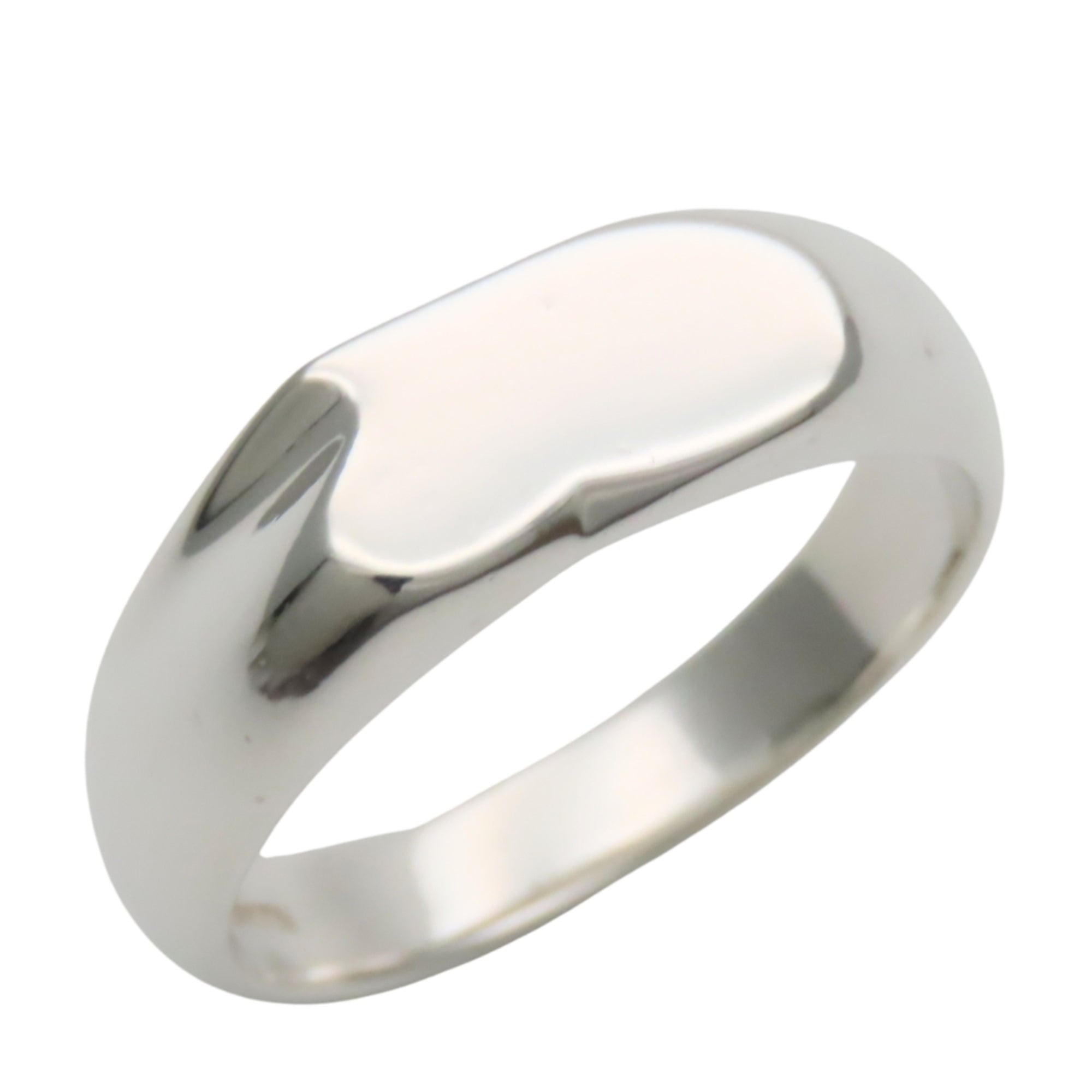 Tiffany Silver Sterling Silver Band Ring (Pre-Owned)