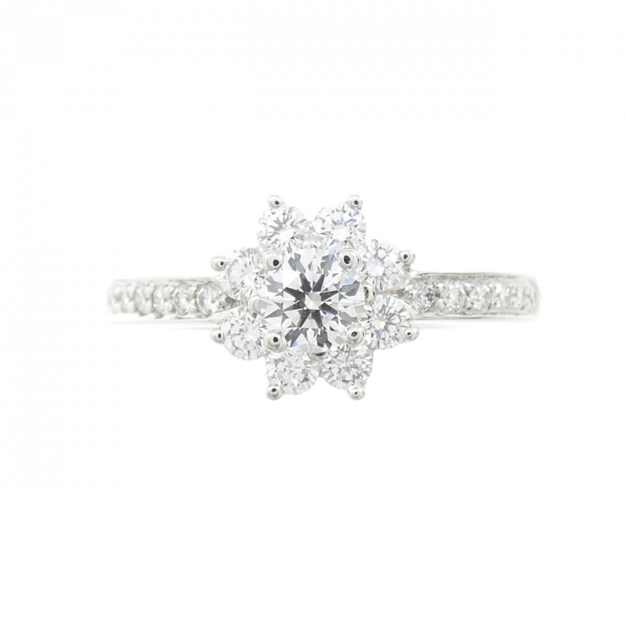 Tiffany Platinum Platinum 950 Band Ring (Pre-Owned)