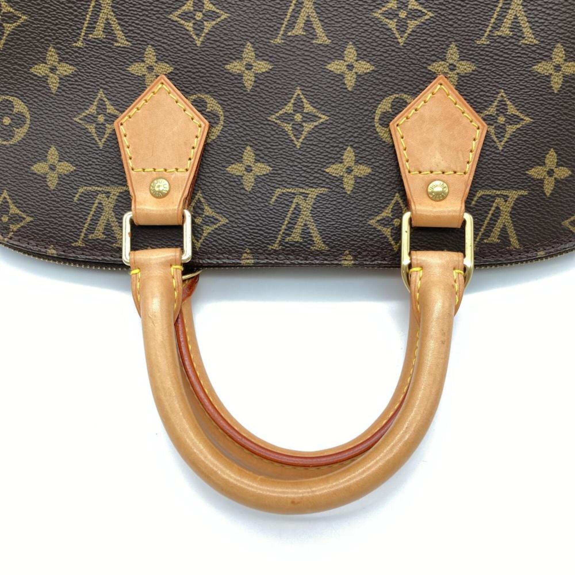 Louis Vuitton Brown Monogram Canvas Handbag (Pre-Owned)