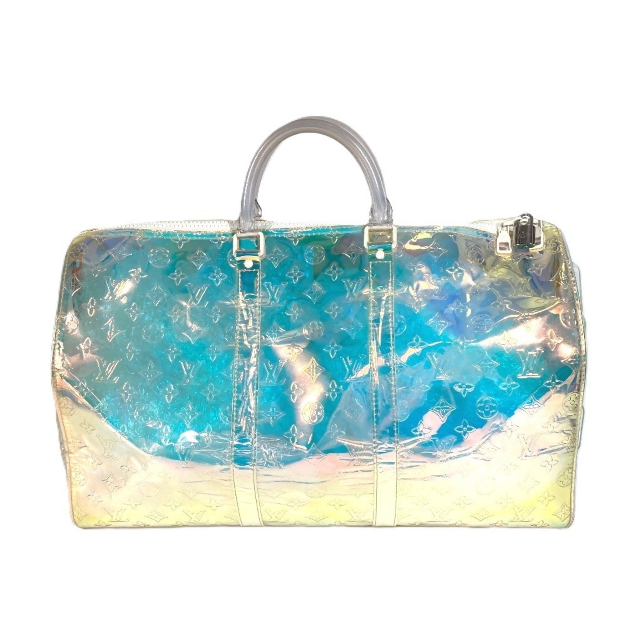 Louis Vuitton Clear Monogram Boston Bag Shoulder Bag (Pre-Owned)