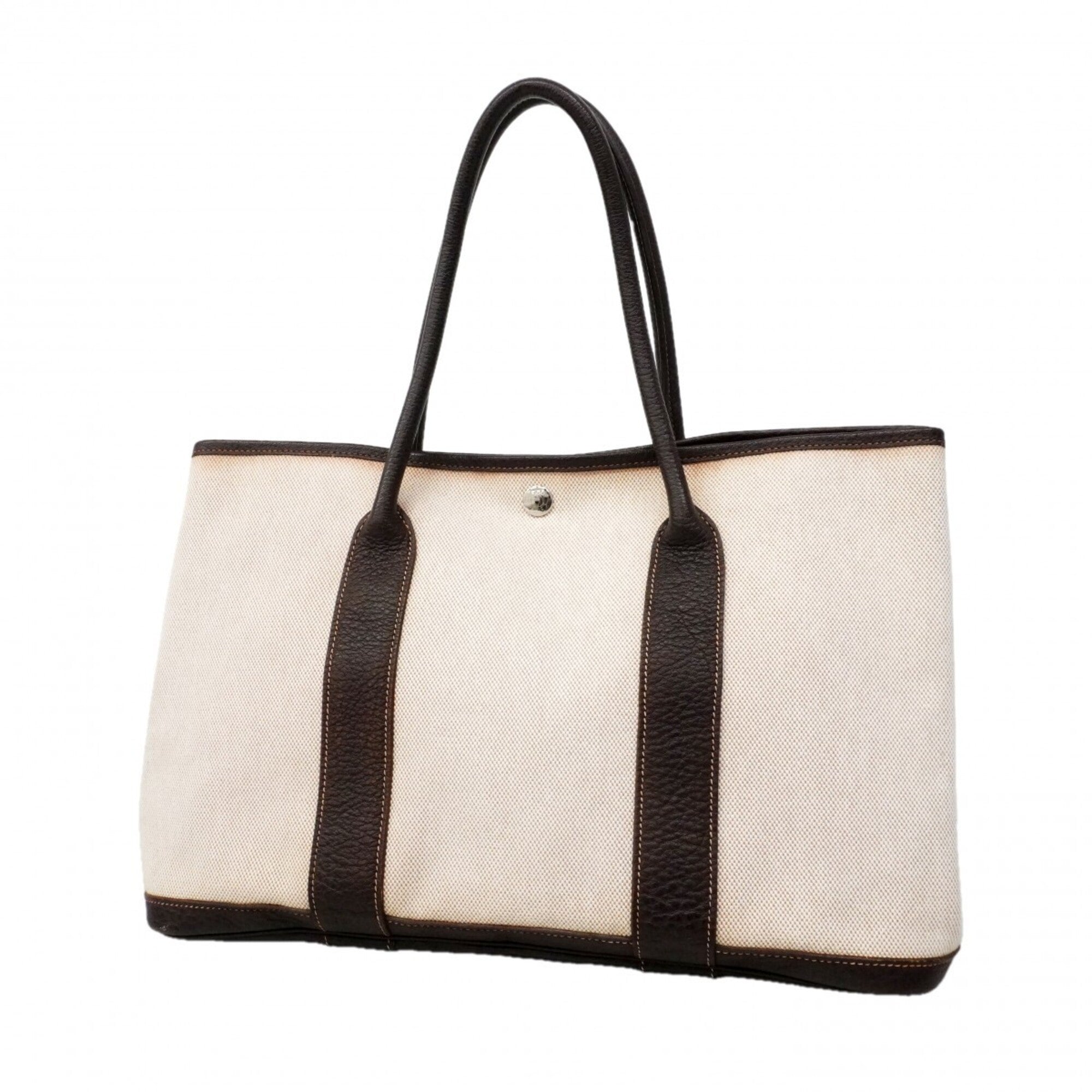 Hermes Brown Toile H Tote Bag (Pre-Owned)