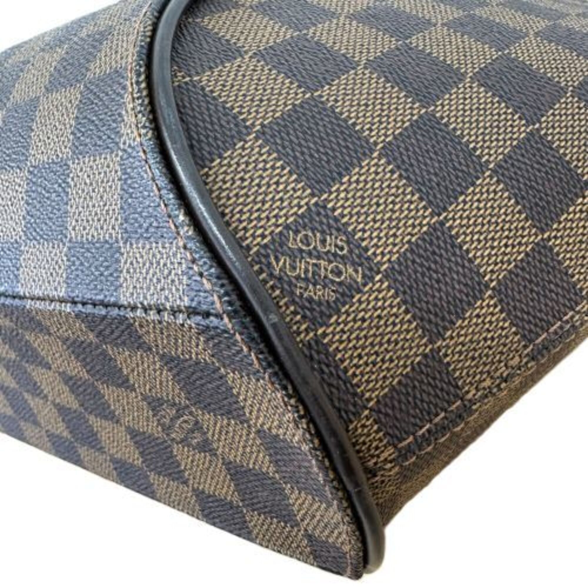 Louis Vuitton Brown Leather Handbag (Pre-Owned)