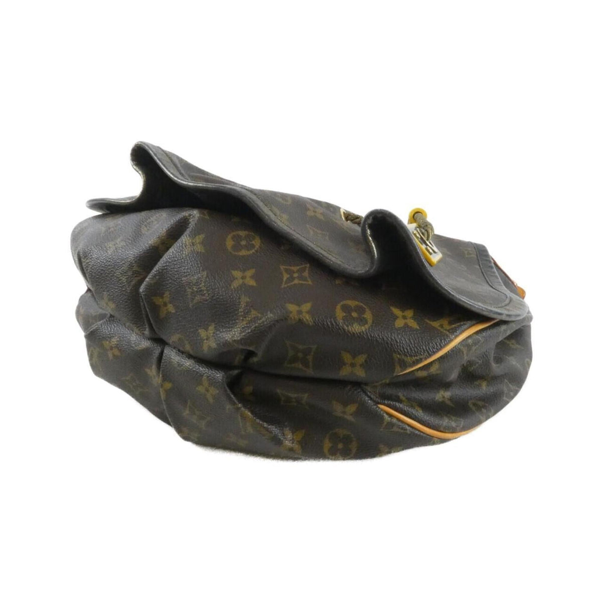 Louis Vuitton Marron Coated Canvas Shoulder Bag (Pre-Owned)