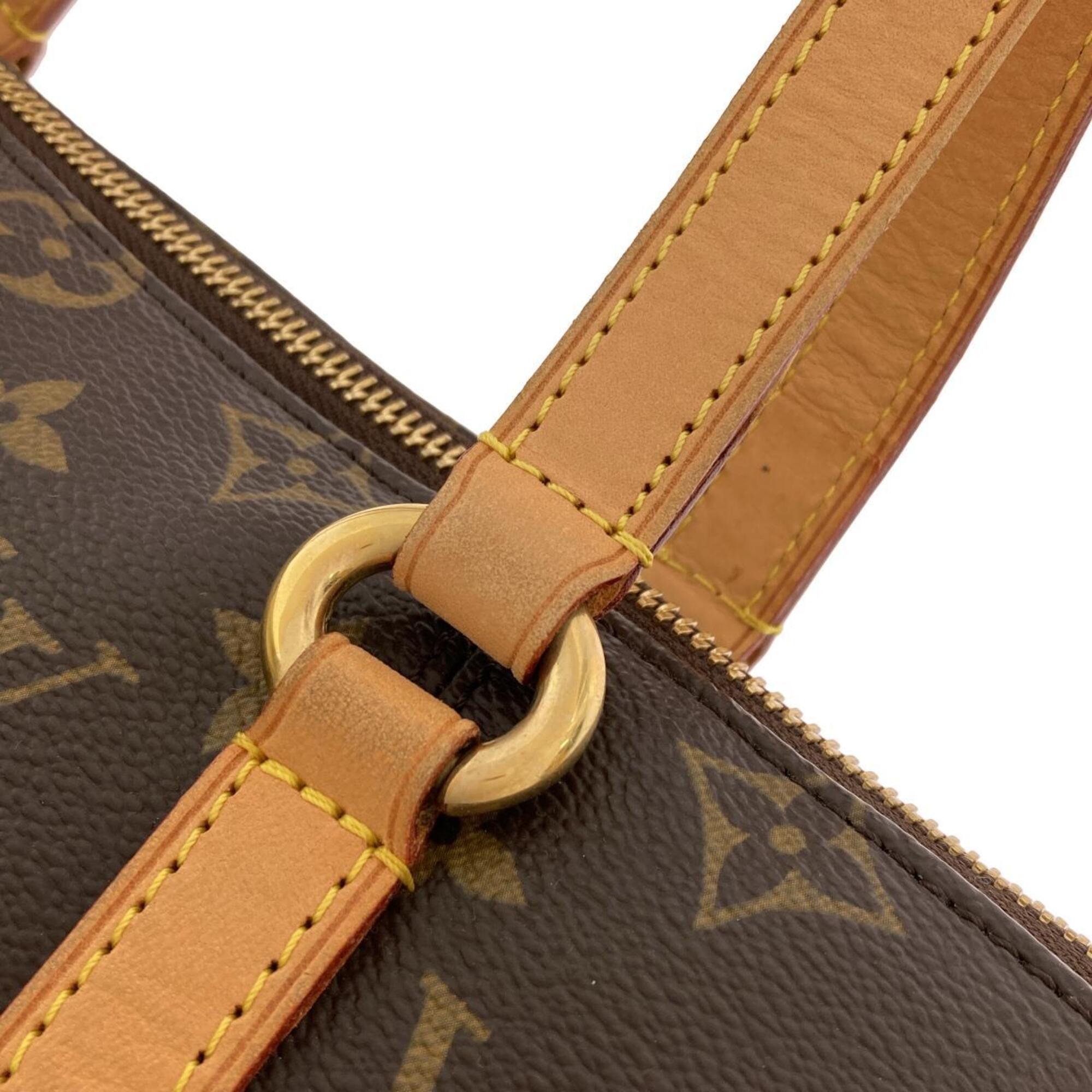 Louis Vuitton Marron Coated Canvas Handbag (Pre-Owned)