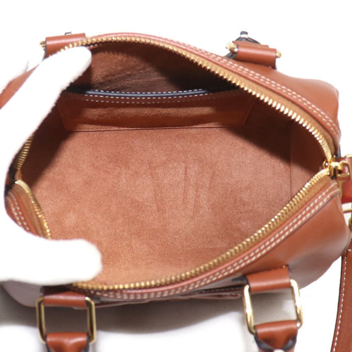 Celine Brown Leather Shoulder Bag (Pre-Owned)