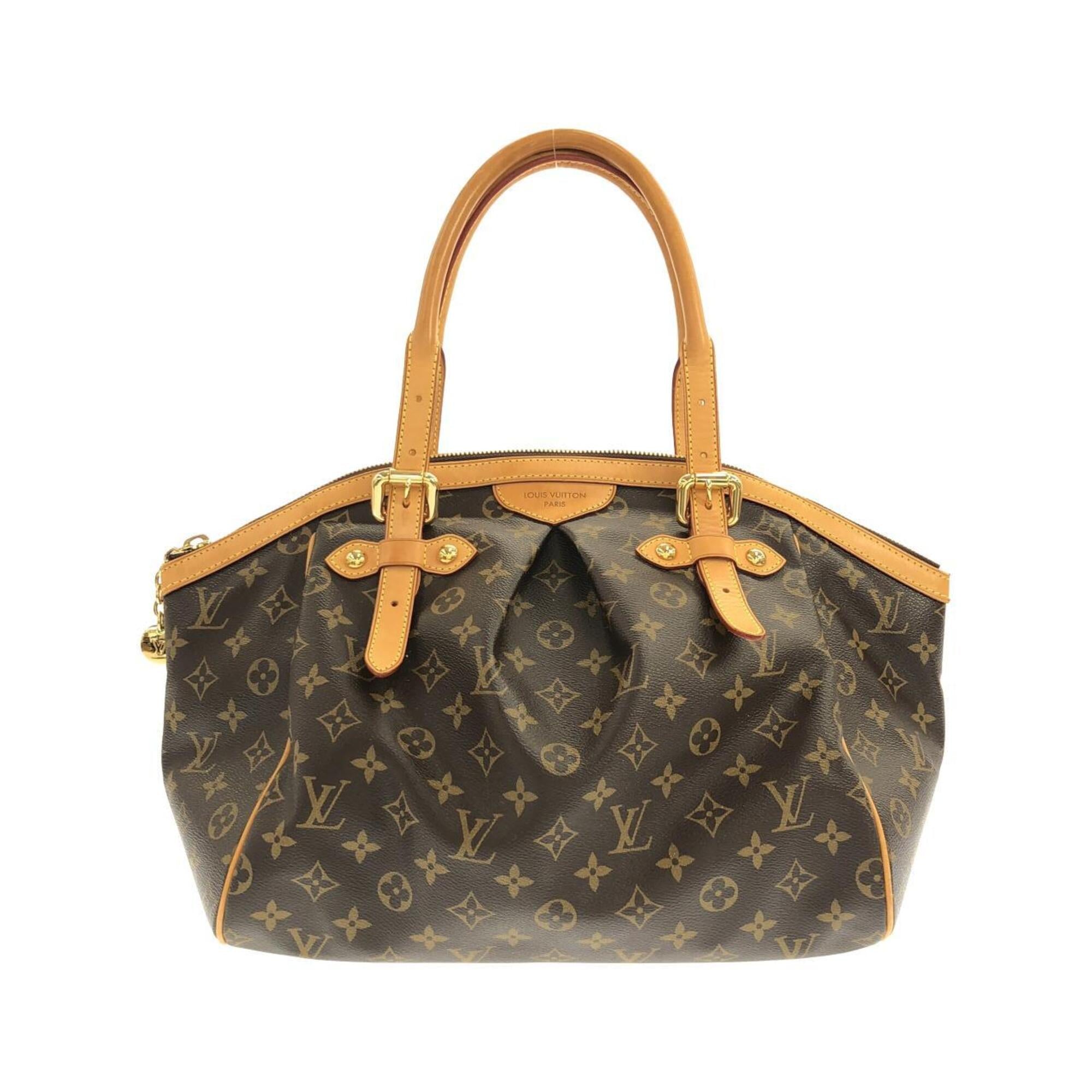 Louis Vuitton Marron Coated Canvas Shoulder Bag (Pre-Owned)