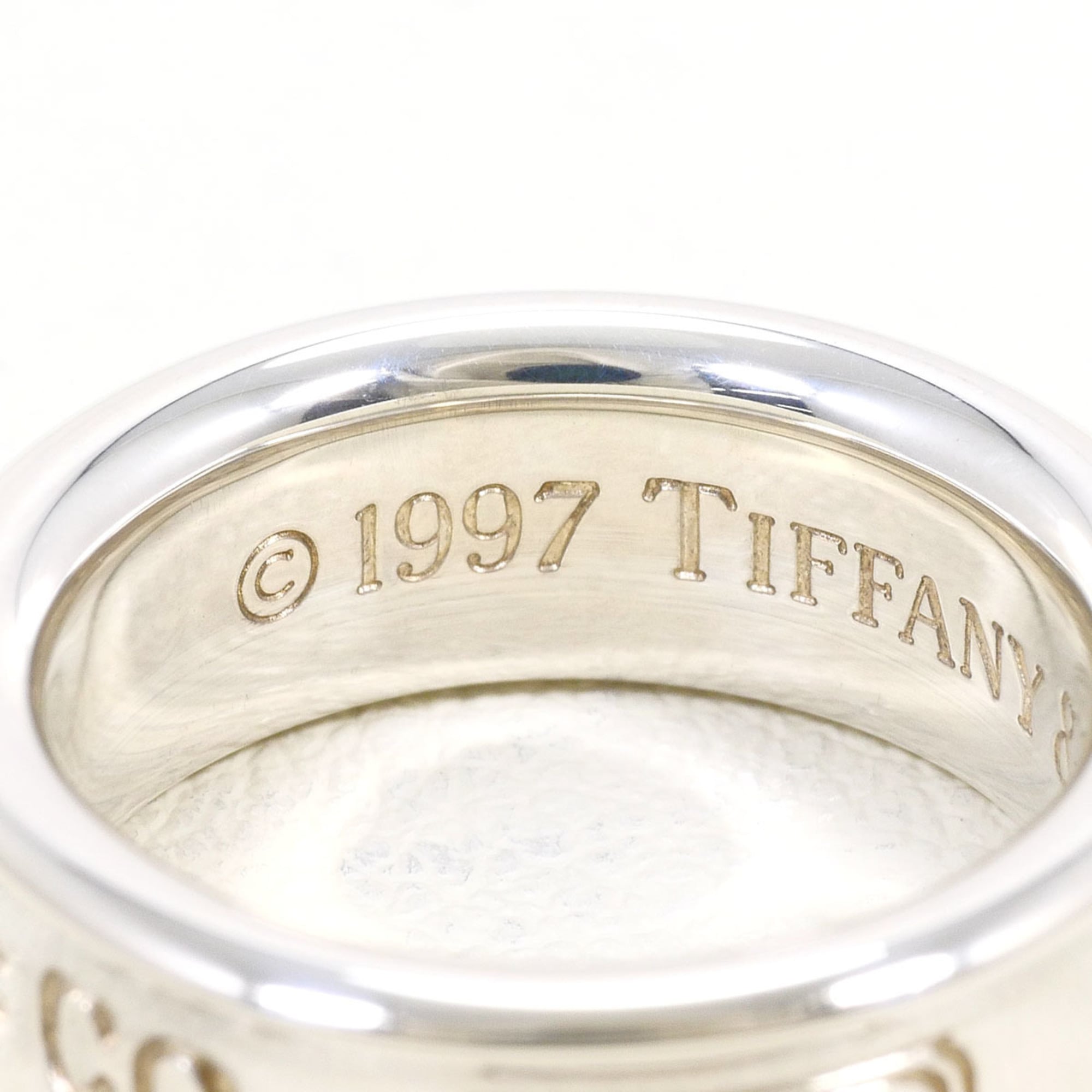 Tiffany Silver 925 Band Ring (Pre-Owned)